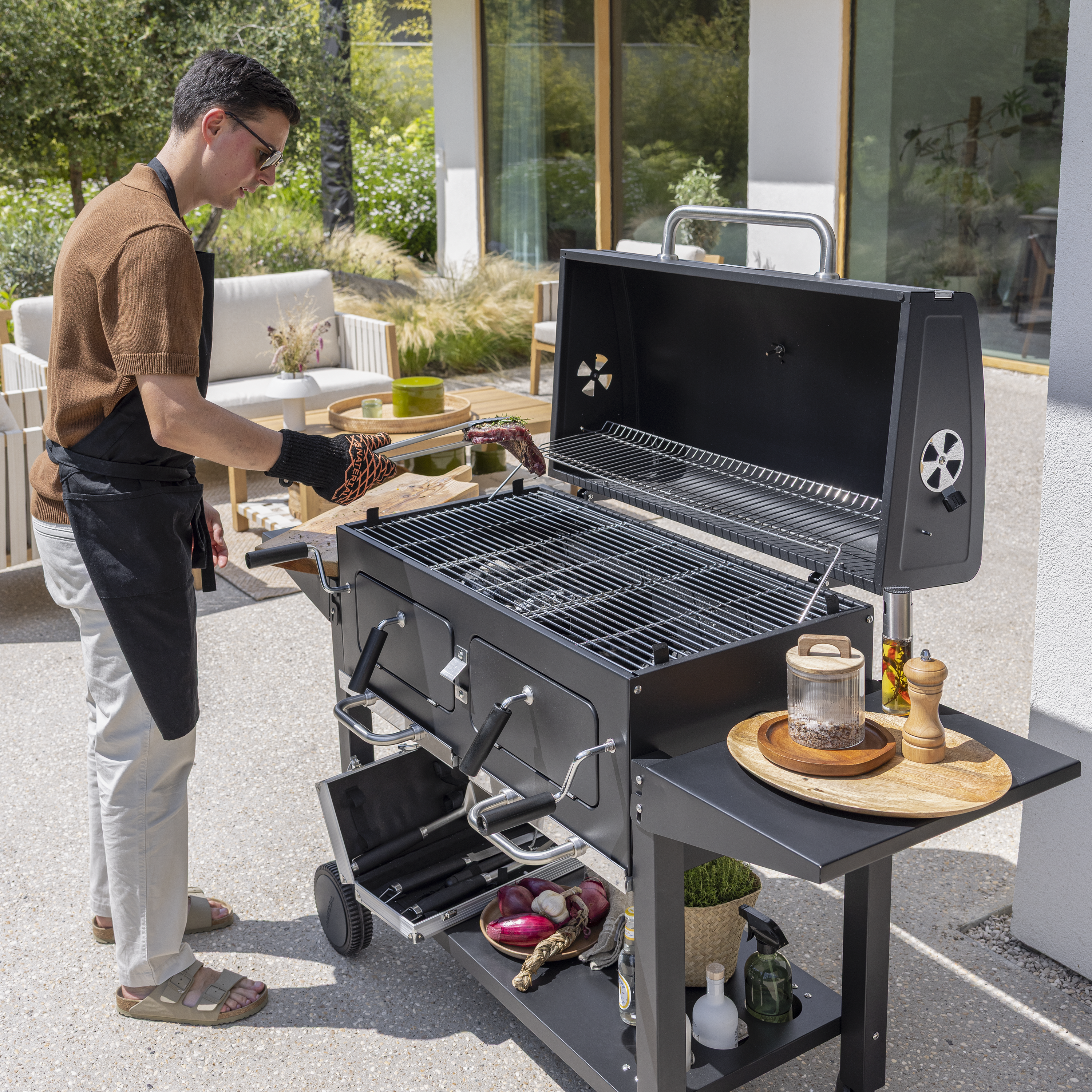 Barbecue a carbonella Centaurus King 2 NATERIAL - 29