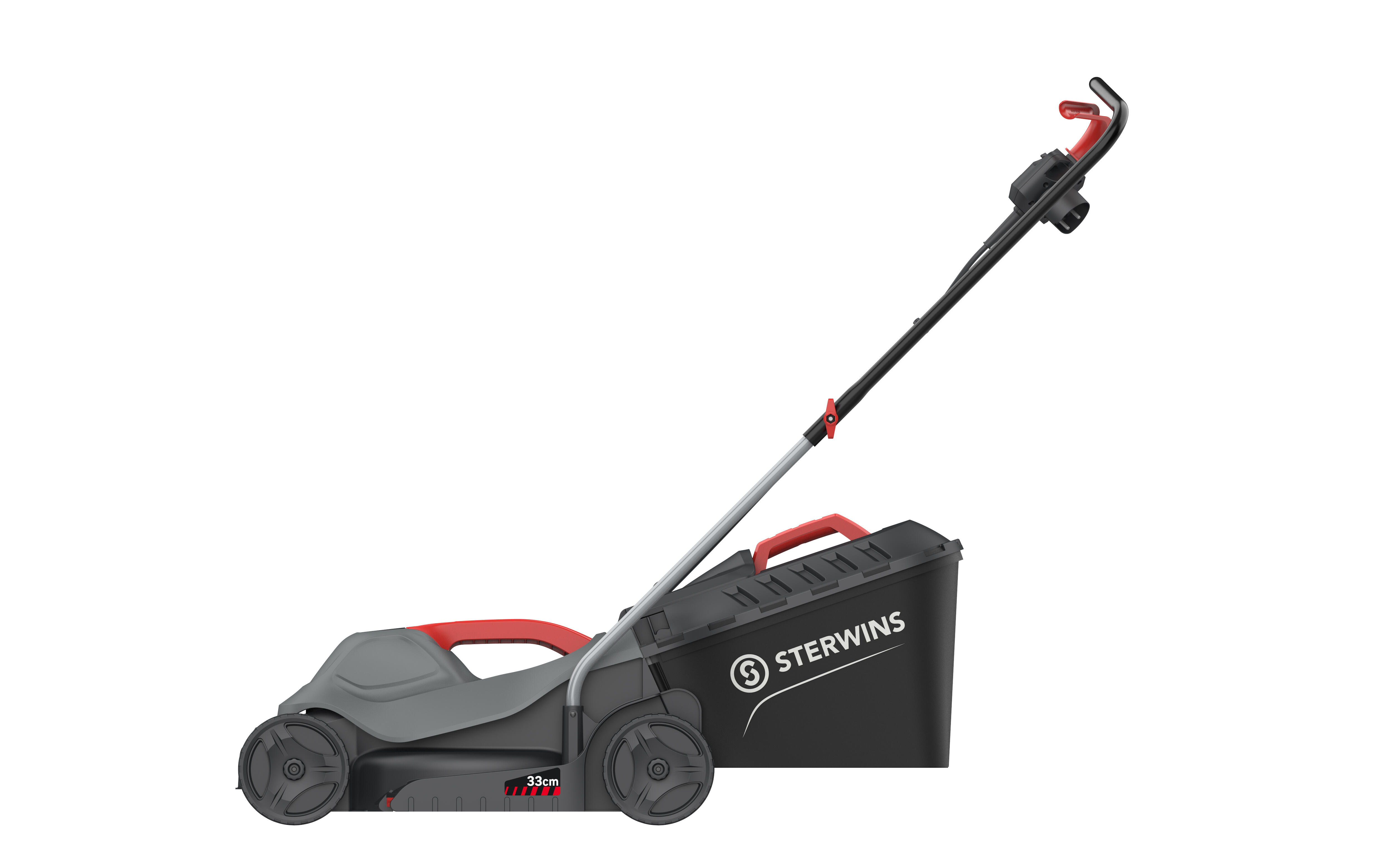 Tagliaerba elettrico velocità non regolabile (trainato a comando) STERWINS ELM1-33P4 1400 W L 33 cm - 11