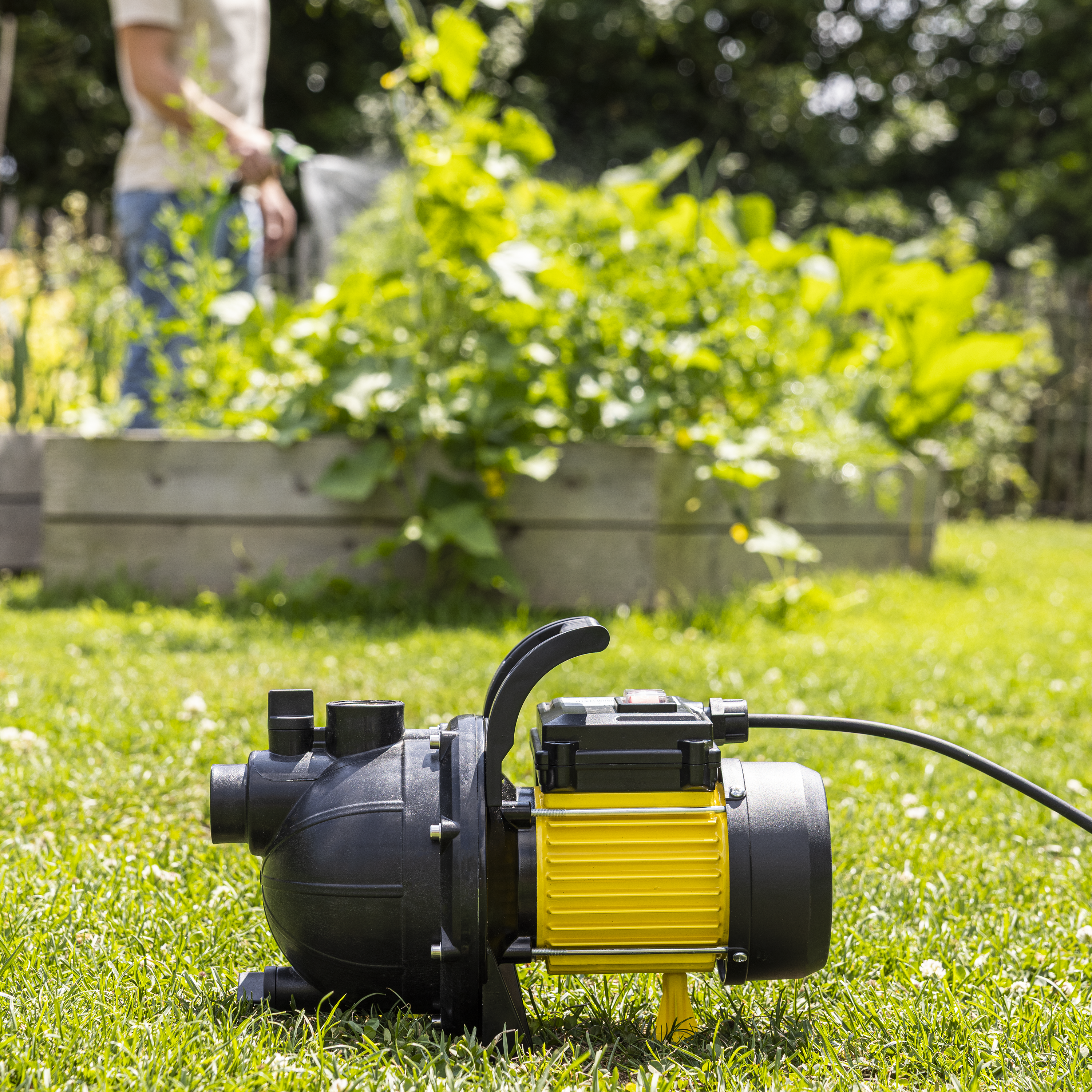 Bomba de superficie manual de 400w y caudal máximo 2.6 l/h - 4