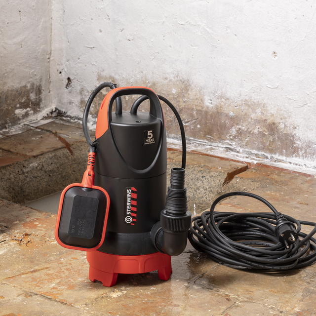 Pompa odwadniająca do wody czystej i brudnej Sterwins 11000l/h 500W
