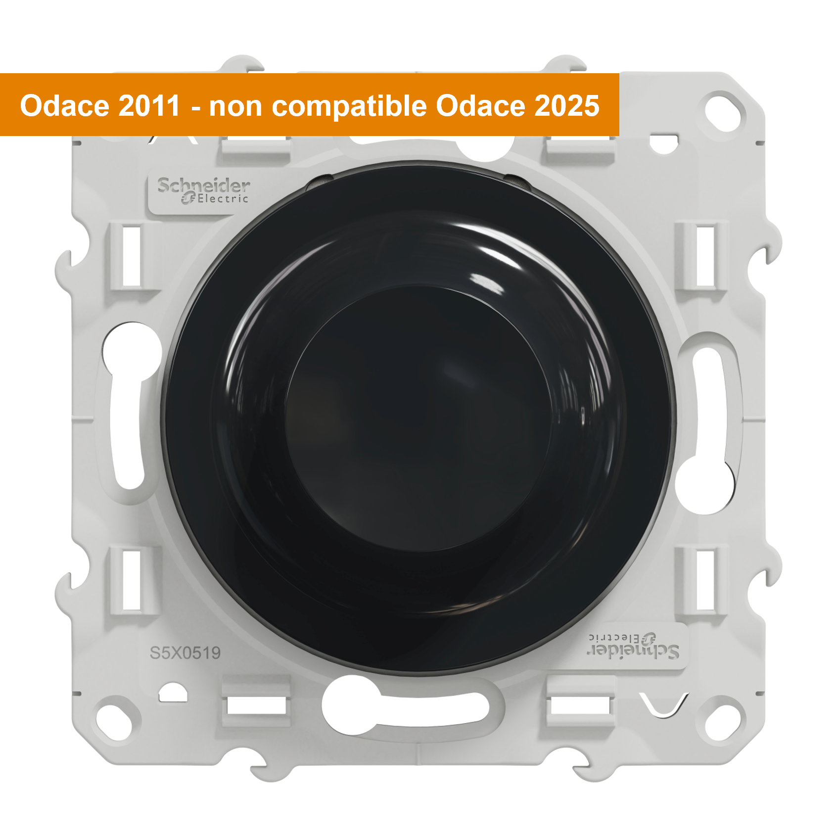 Variateur de lumière universel anthracite ODACE - SCHNEIDER ELECTRIC - 2
