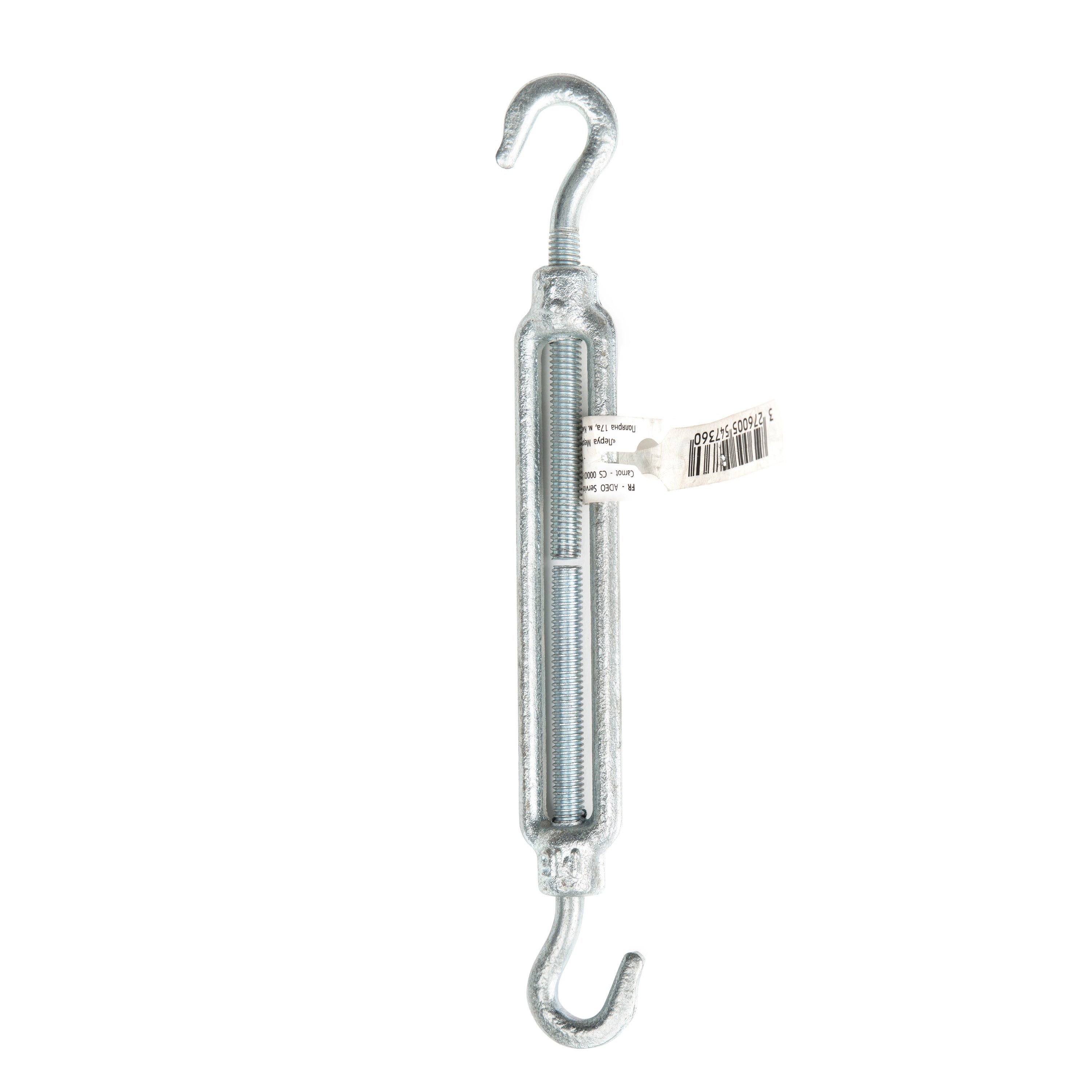 Tenditore per cavo gancio/gancio STANDERS CW12-2X in acciaio zincato  Ø 6 mm 60 kg - 3