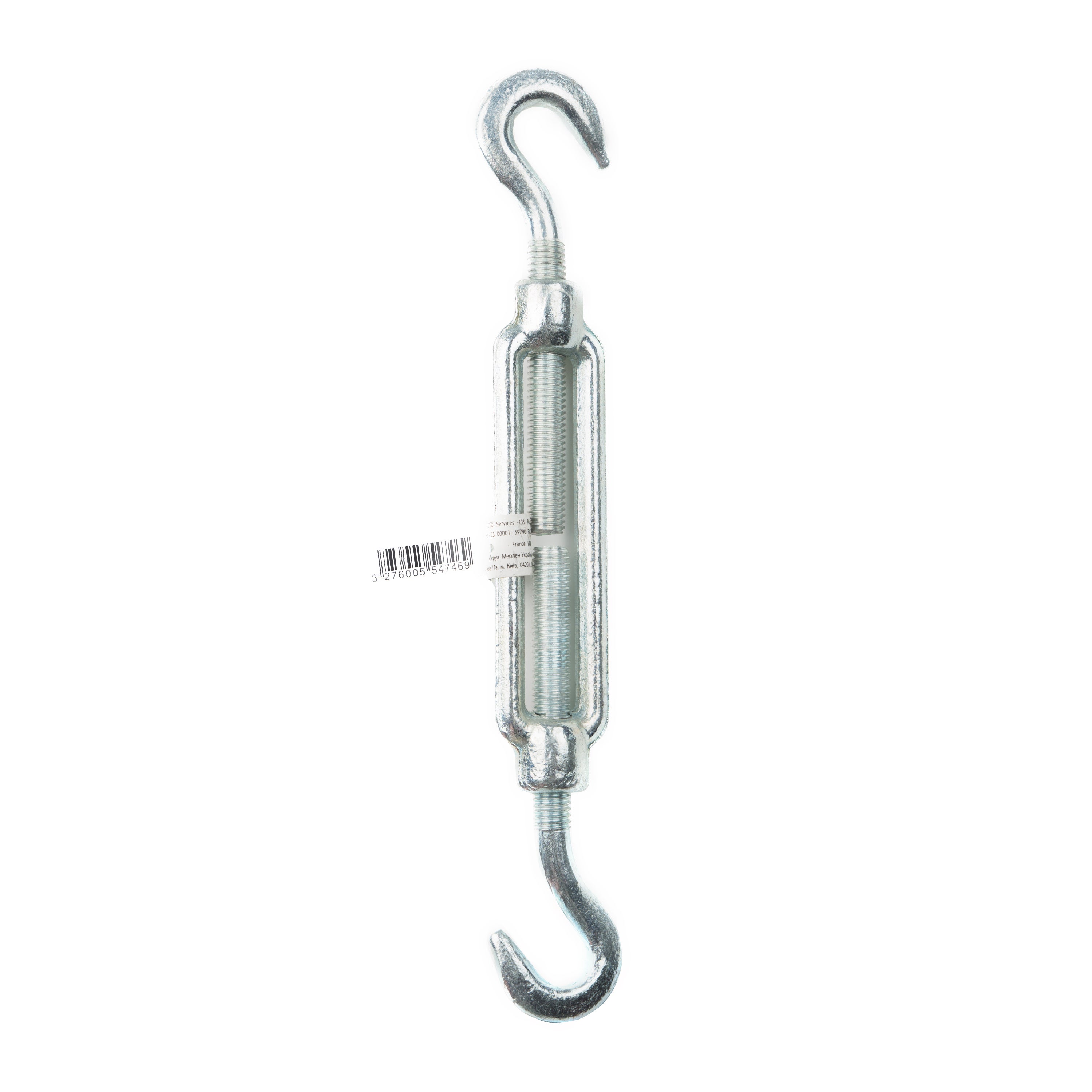 Tenditore per cavo gancio/gancio STANDERS CW12-4X in acciaio zincato  Ø 10 mm 180 kg - 5