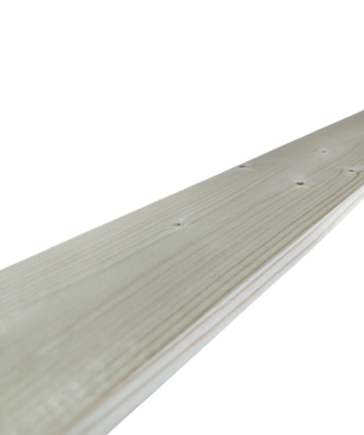 Pack de 10 rodapiés de abeto natural 9,5x255 cm y 12 mm de espesor
 - 4