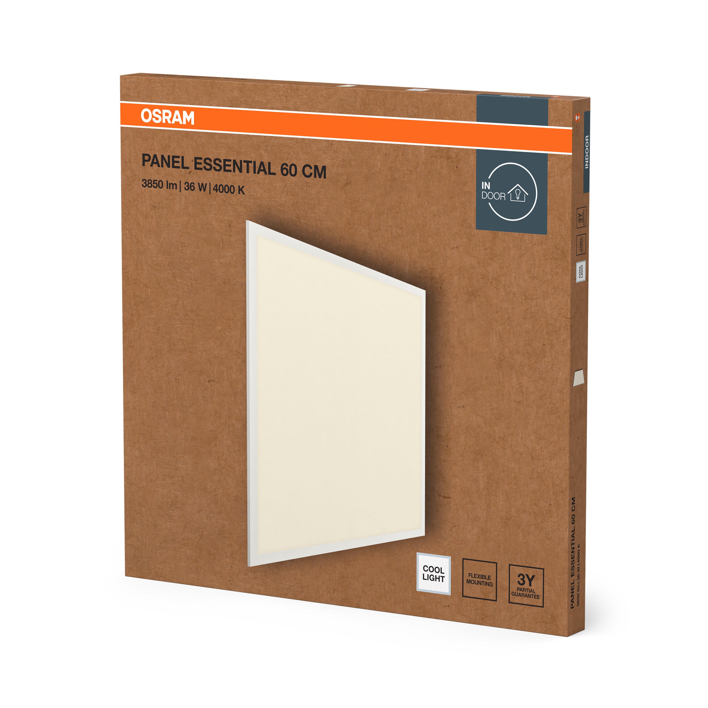PAINEL LED DE ENCASTRAR 60X60 36W LUZ NEUTRA - 4