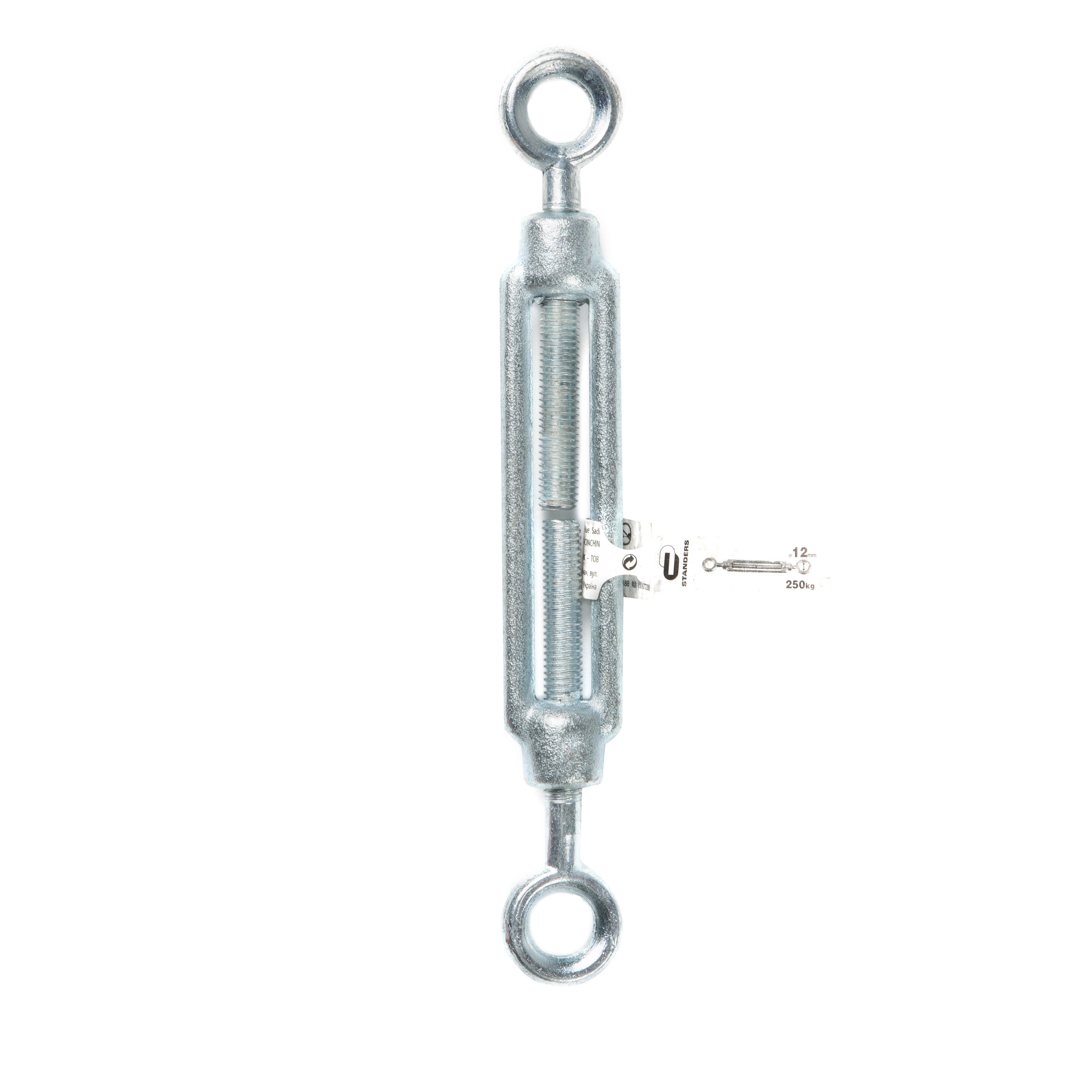 Tensore del cavo occhio/occhio STANDERS CW14-3X in acciaio zincato  Ø 8 mm 250 kg - 5