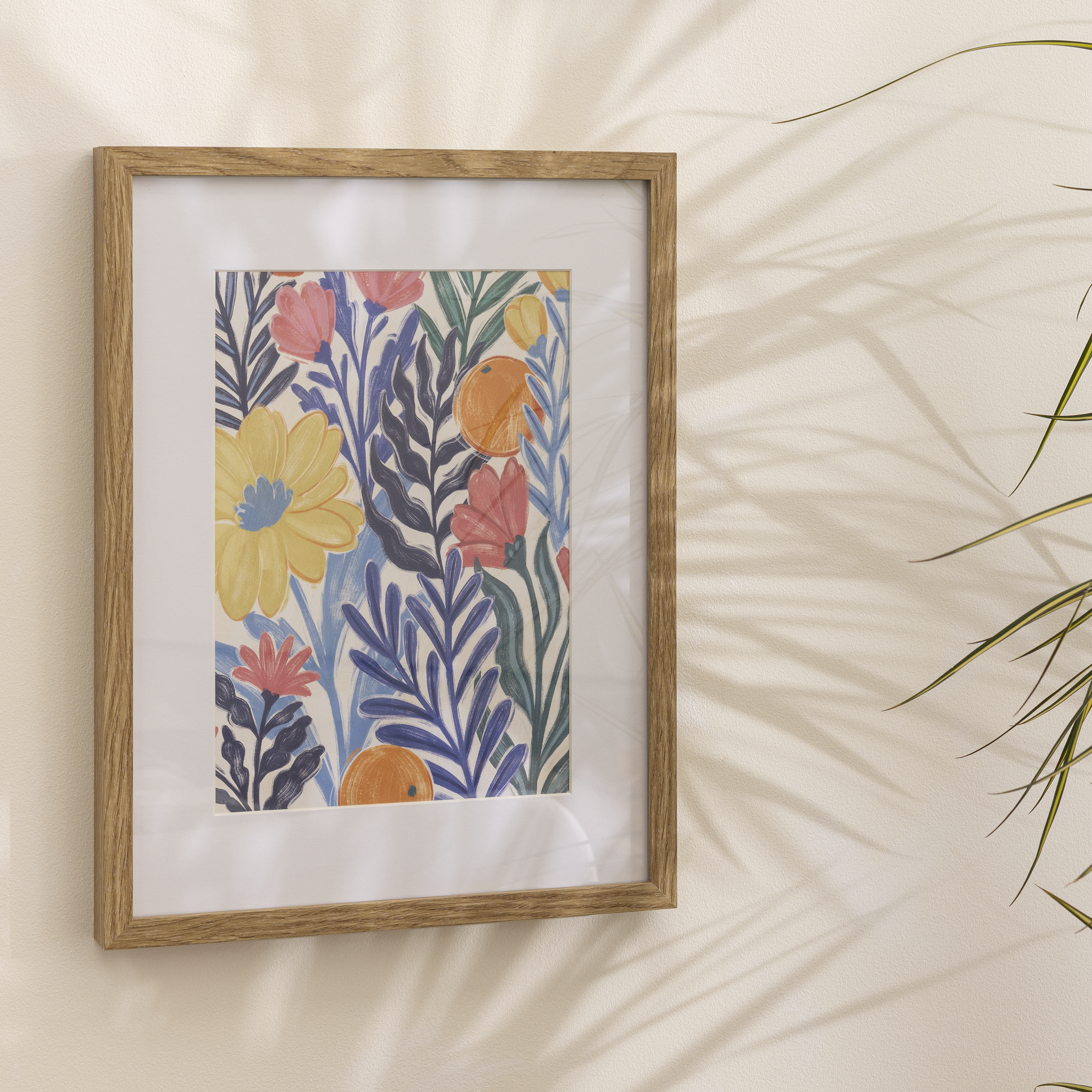 Moldura 30x40cm milo oak castanho inspire - 9