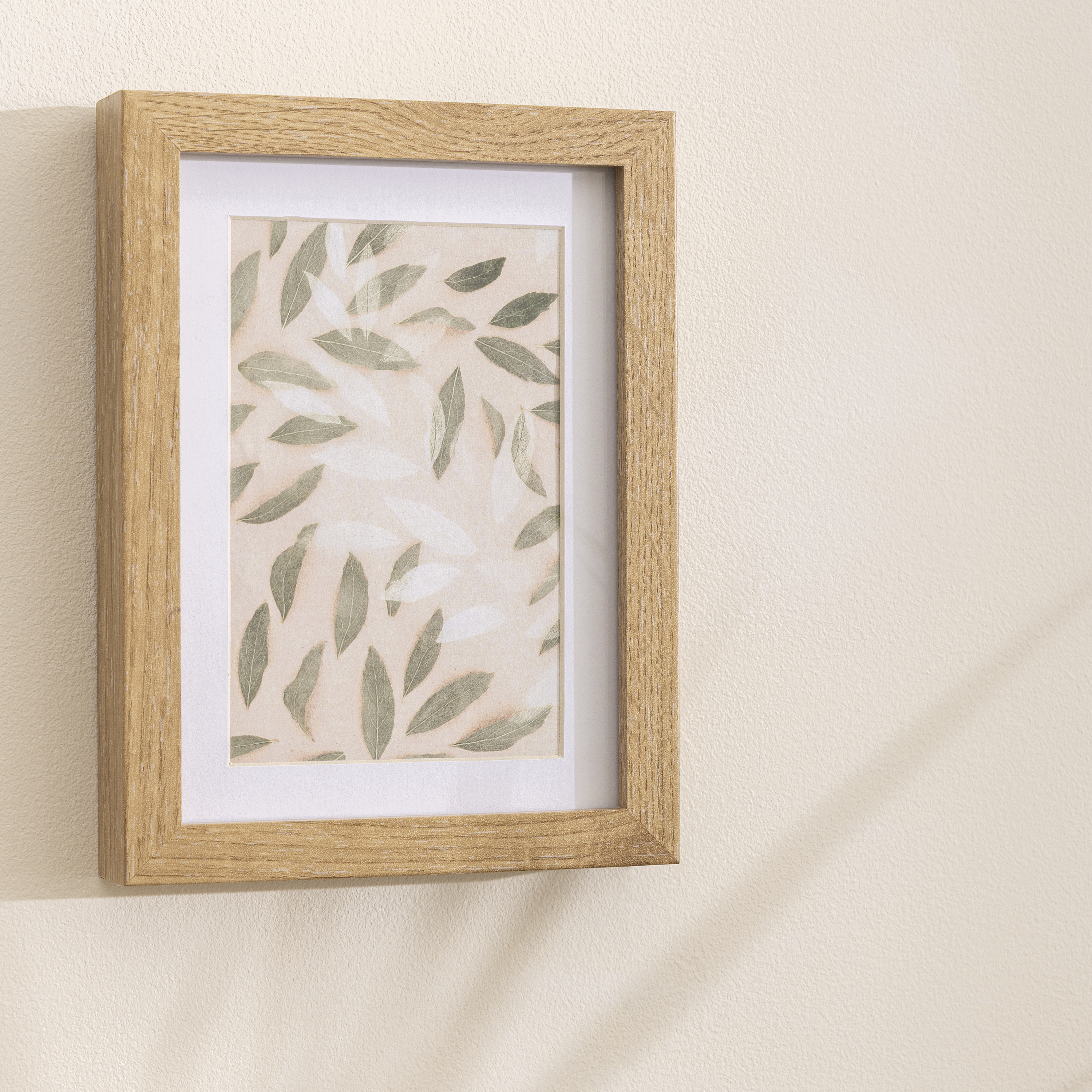 Moldura 13x18cm milo oak castanho inspire - 3