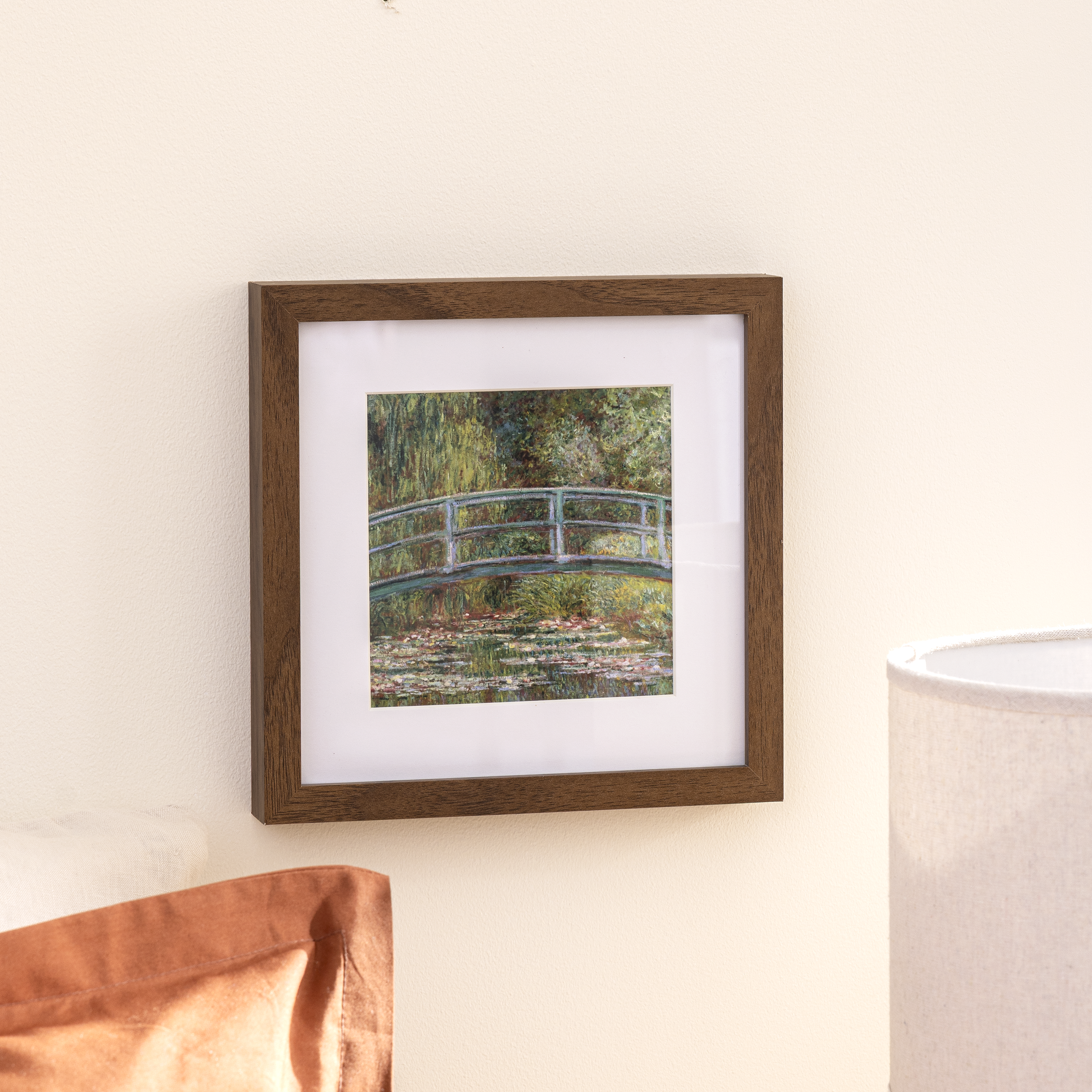 Marco con Passepartout Milo nogal INSPIRE 21x29.7cm - 9