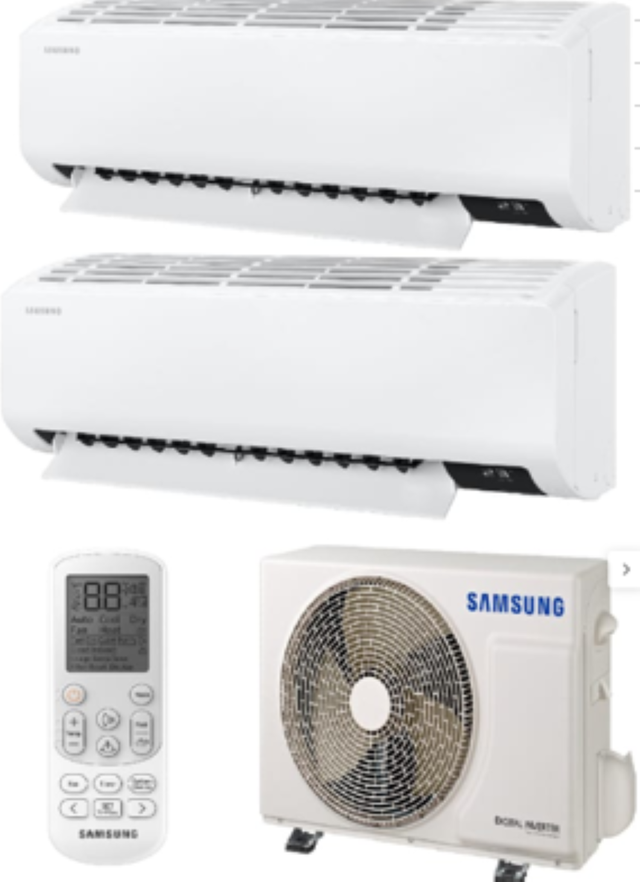 Ar Condicionado Fixo 2X1 LUZON S2 4KW 9+9KBTU