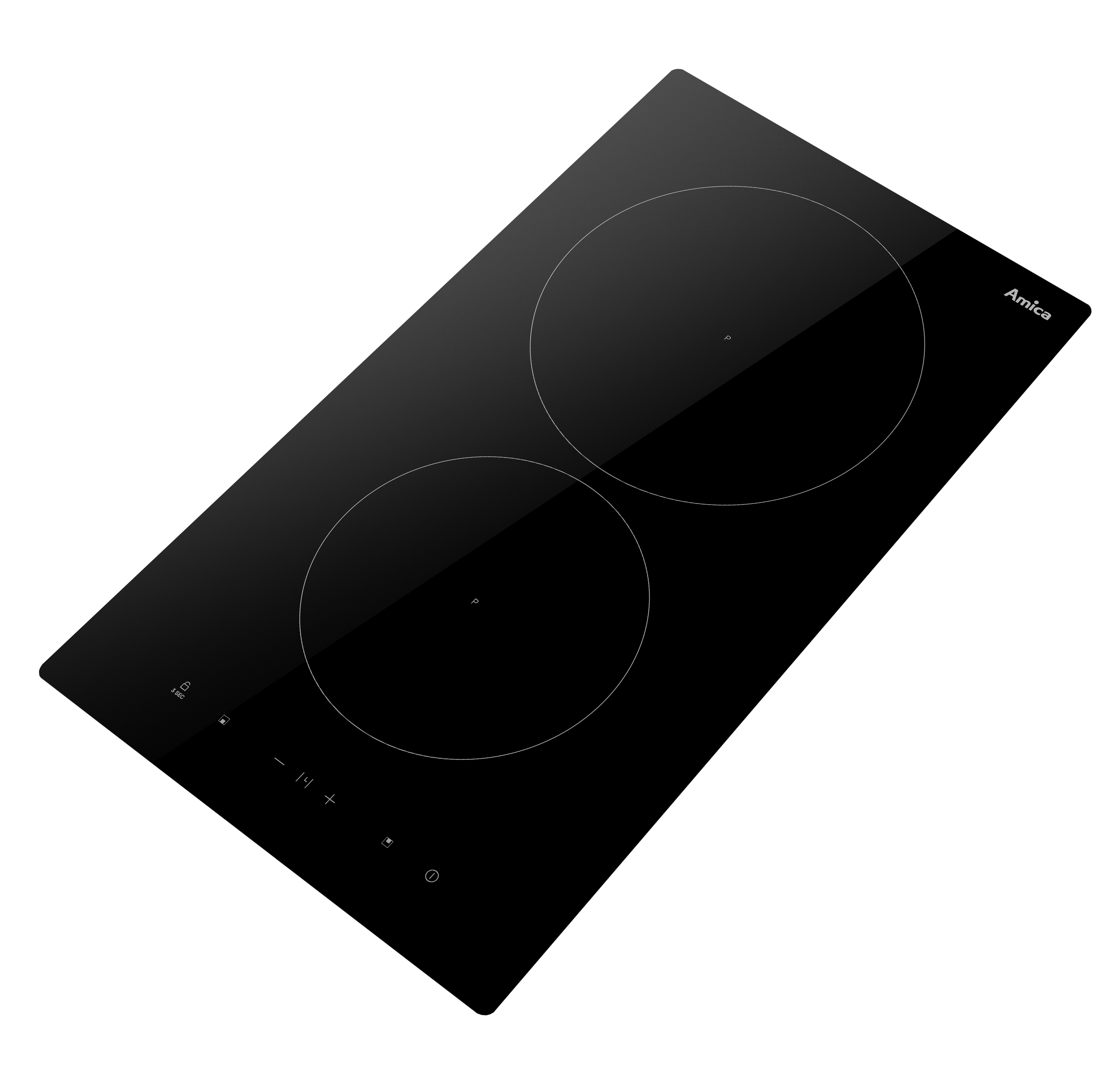 Płyta indukcyjna PI3520U czarna 30 cm Amica - 2