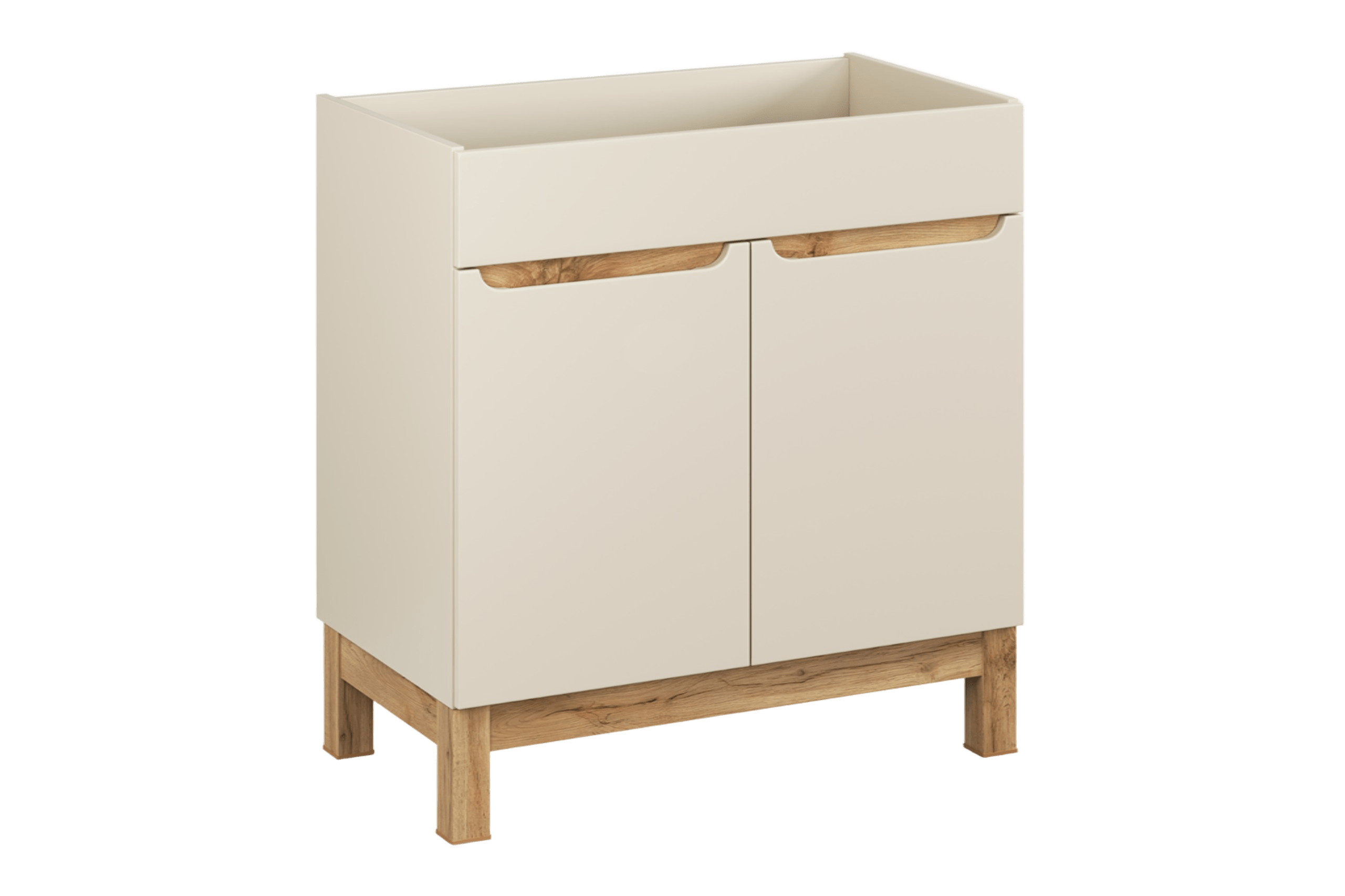 Szafka stojąca pod umywalkę Bali 80/84/46 cm 2x drzwi dąb Kaszmir - 8