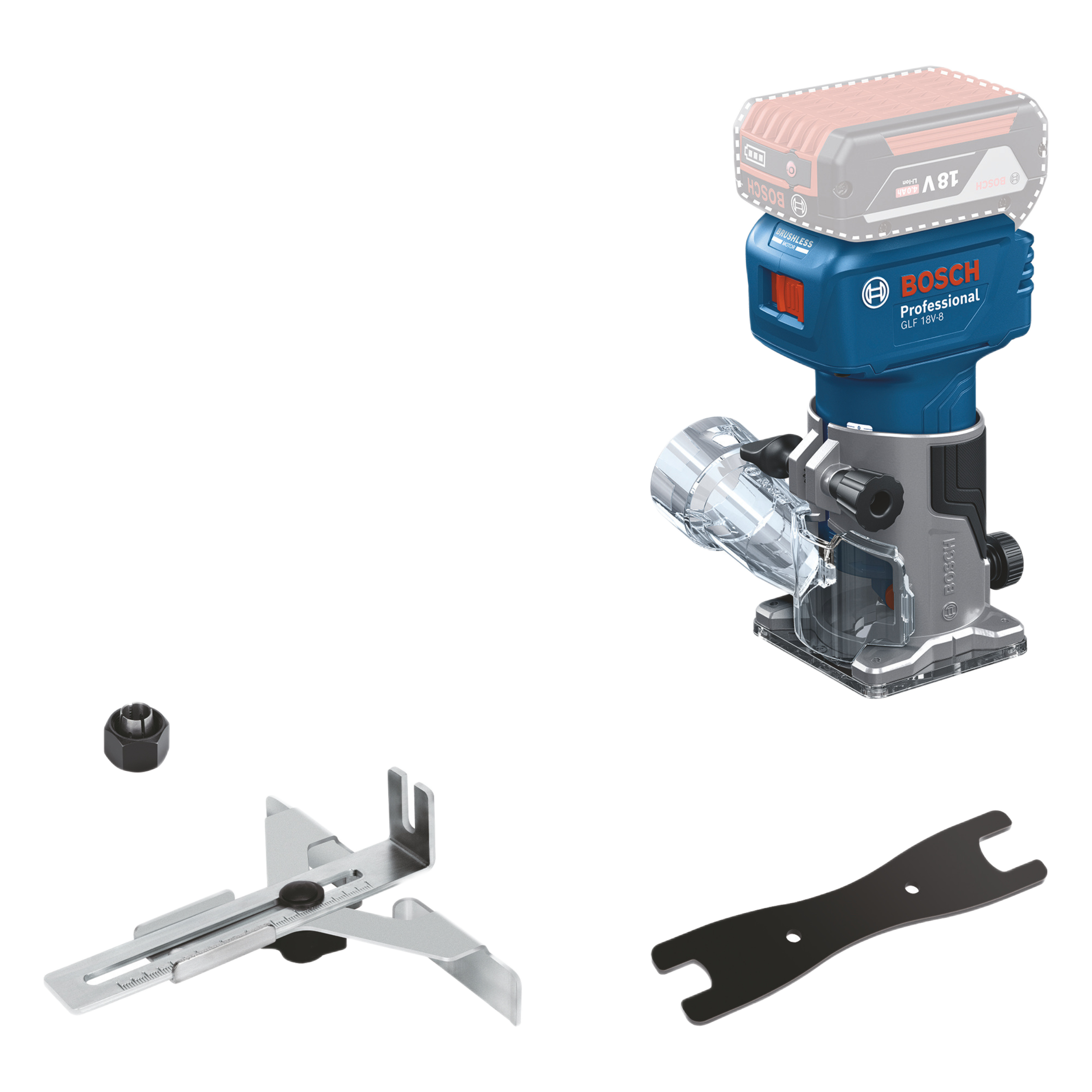 Frezarka akumulatorowa GLF 18V-8 BB Bosch Professional