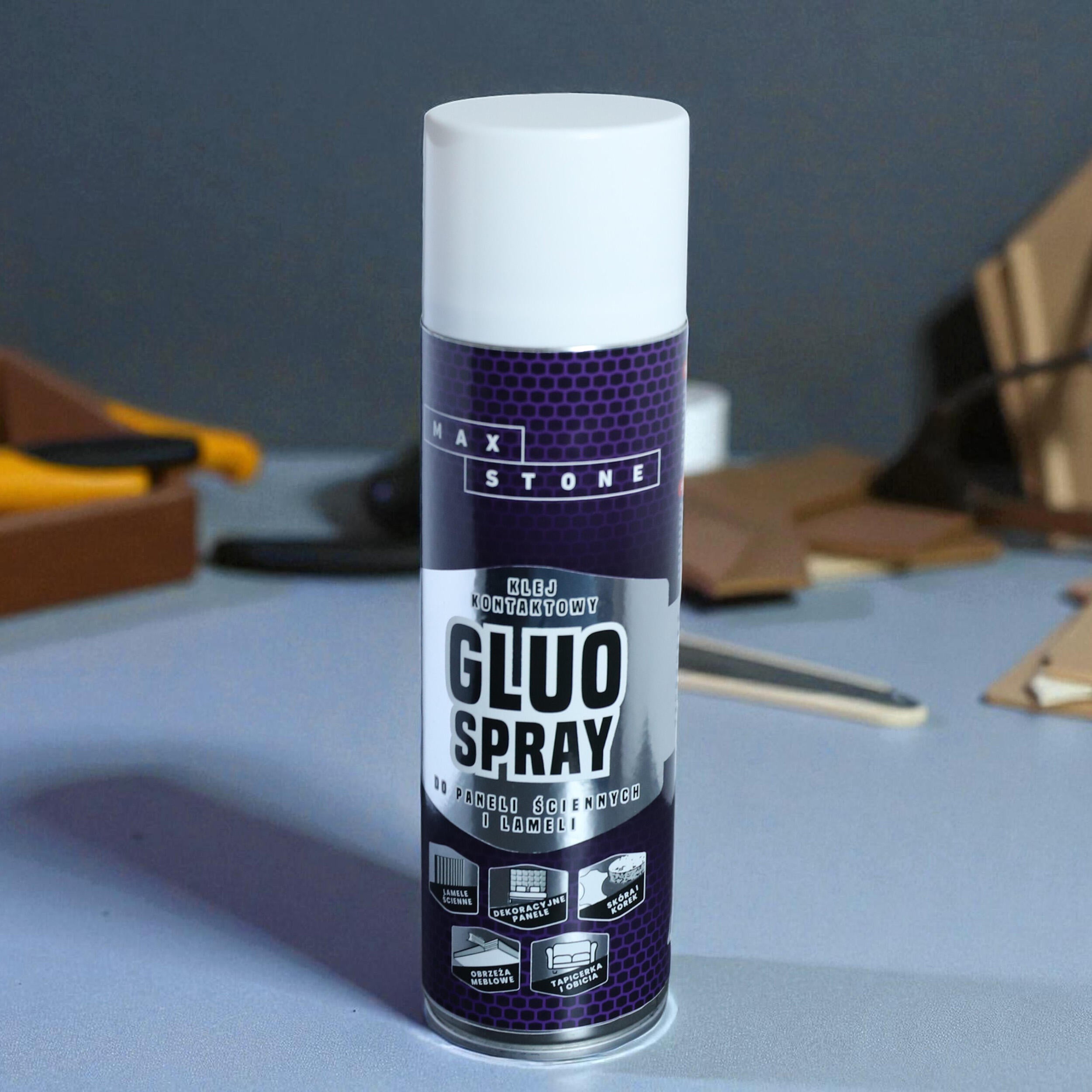Klej w areozolu do paneli ściennych Gluo Spray - 2