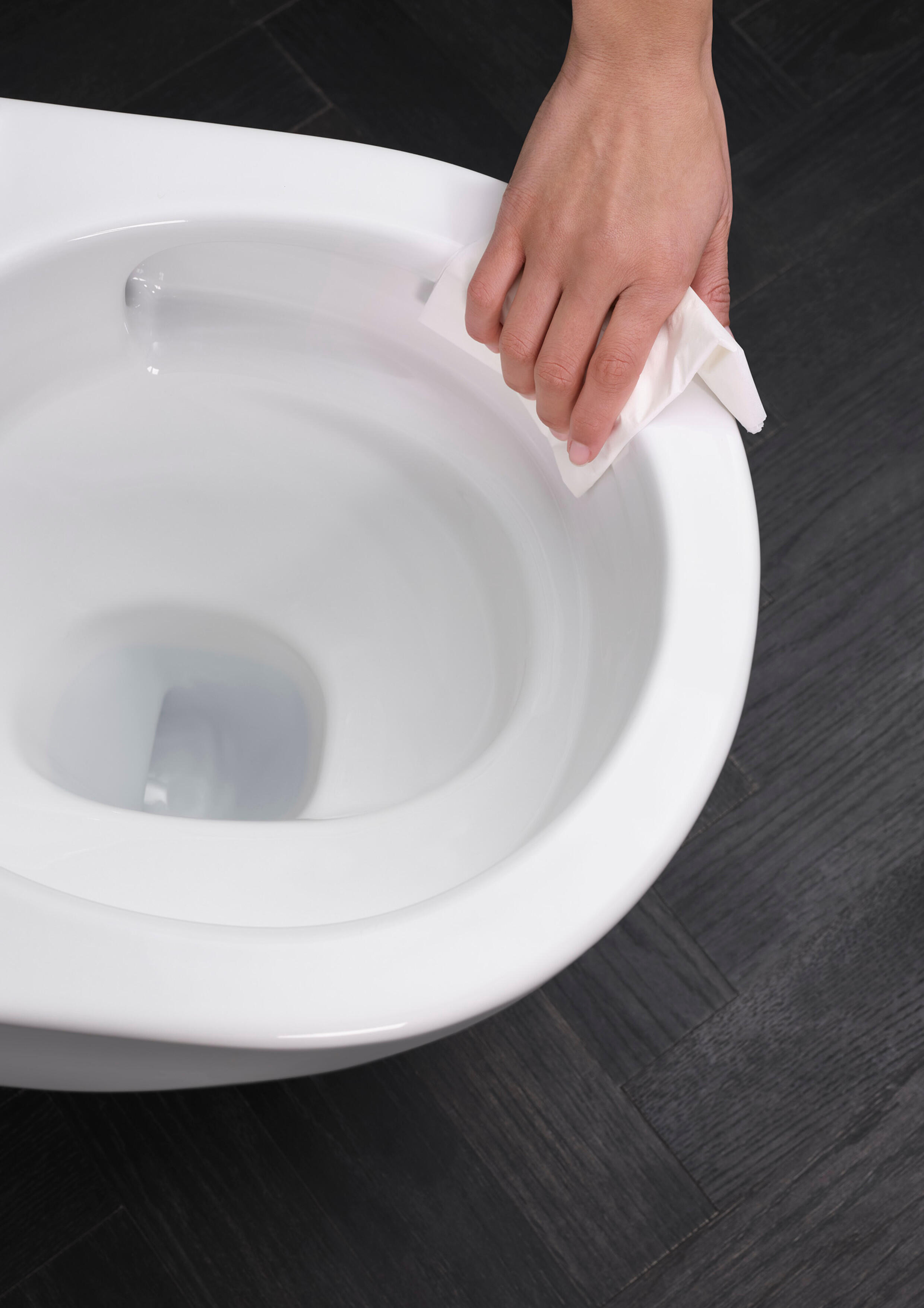 Miska WC wisząca bezkołnierzowa Adagio wirowa Roca Rimless® Vortex - 4