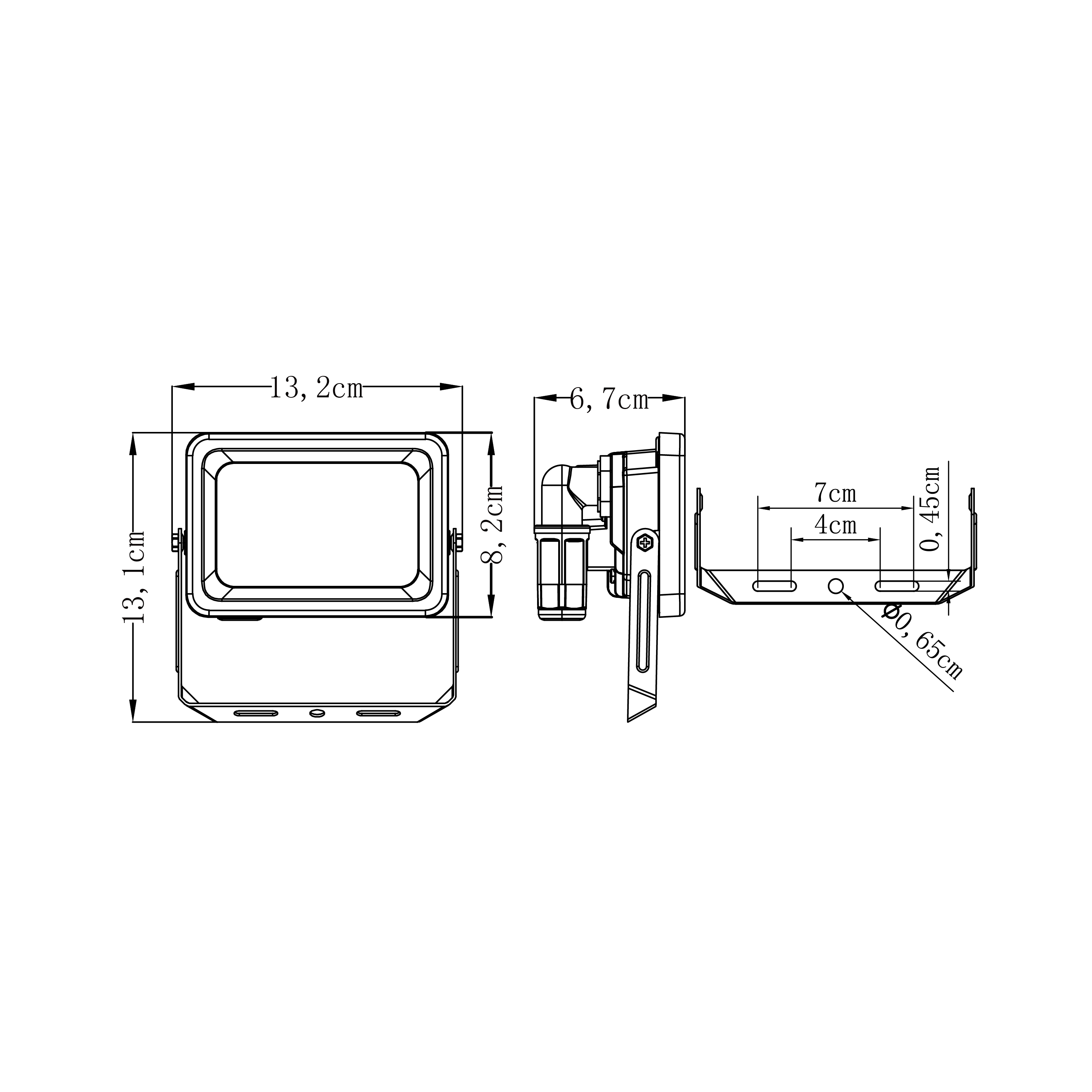 Projecteur LED 1350 lm blanc chaud / neutre ou froid Yonkers INSPIRE - 11