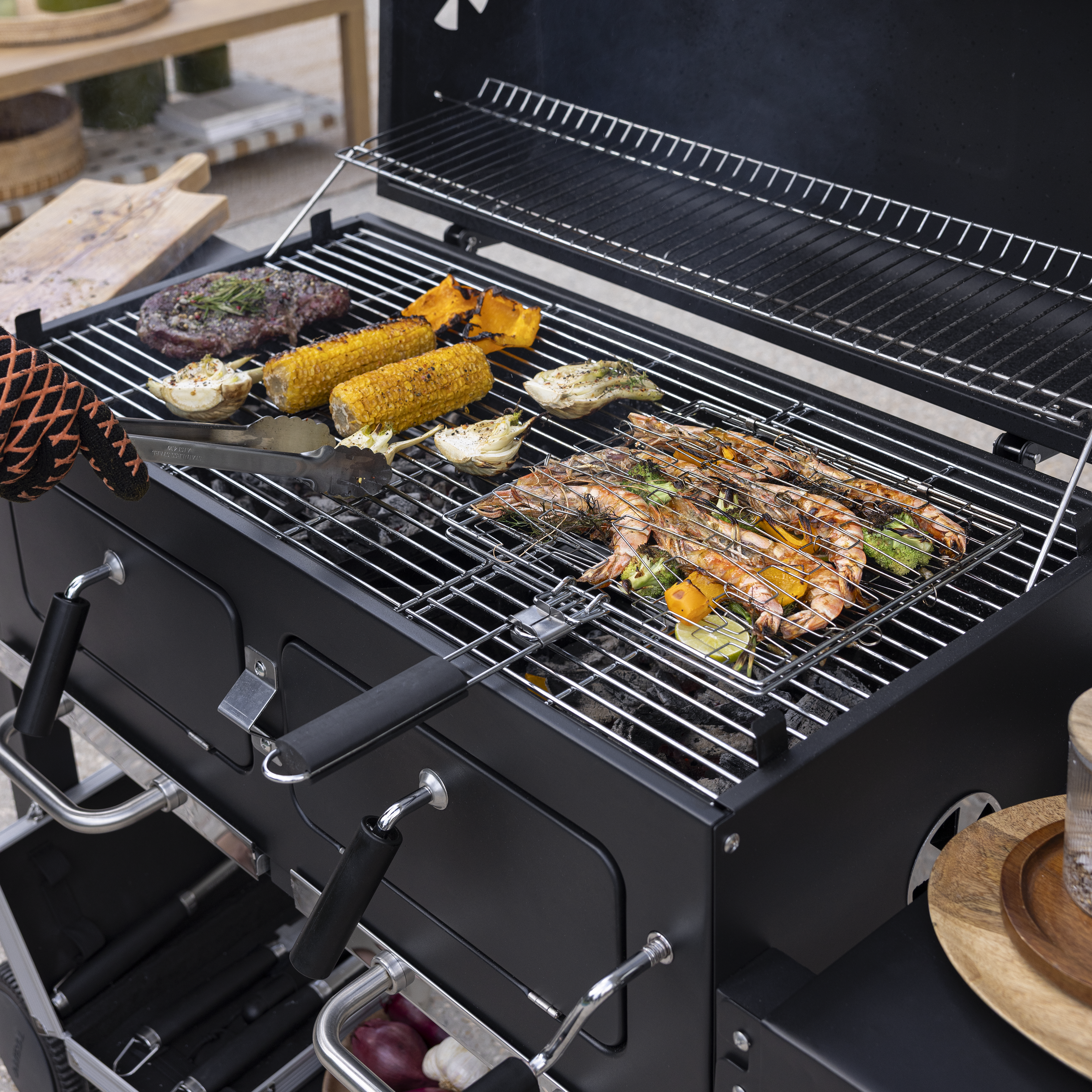 Barbecue a carbonella Centaurus King 2 NATERIAL - 26