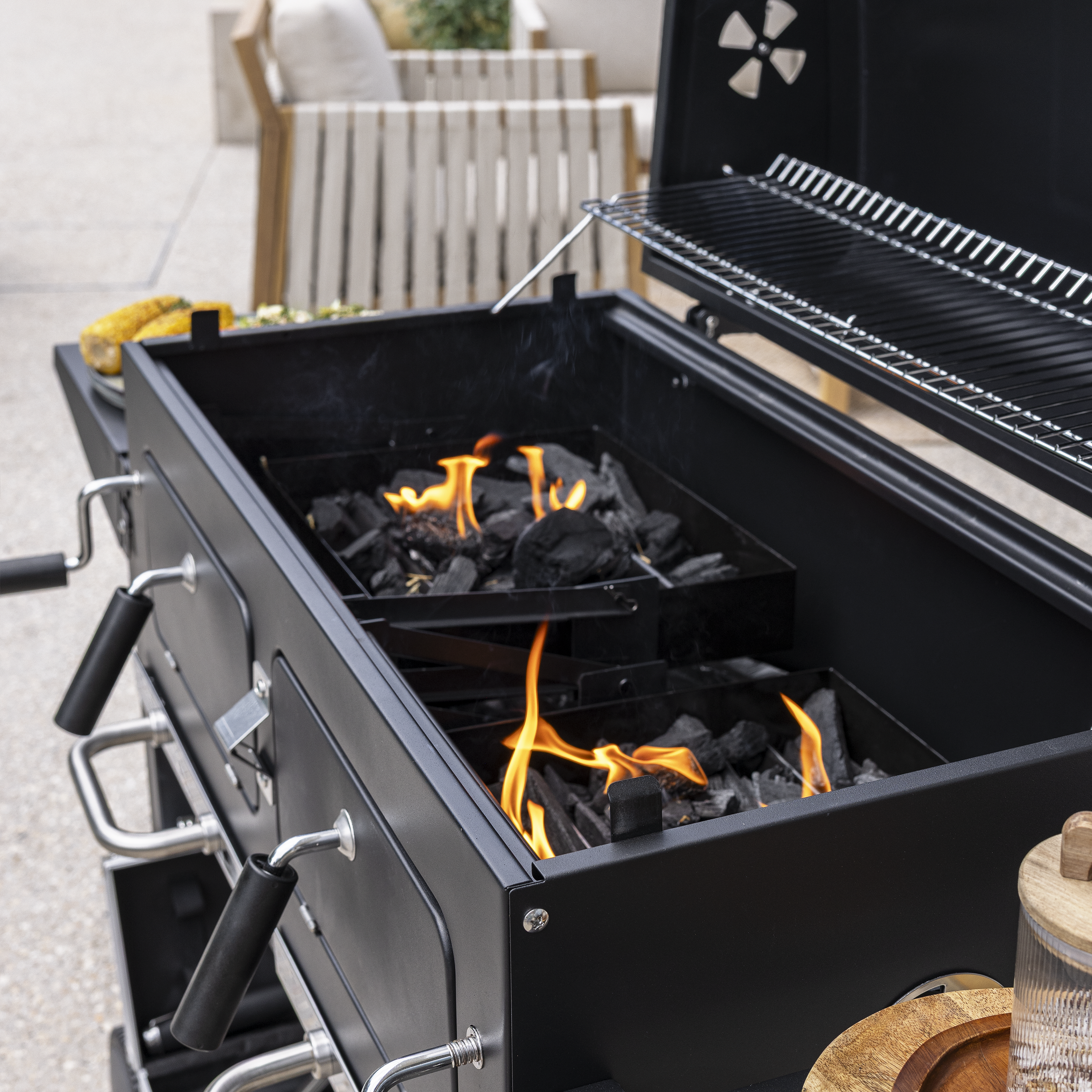Barbecue a carbonella Centaurus King 2 NATERIAL - 24