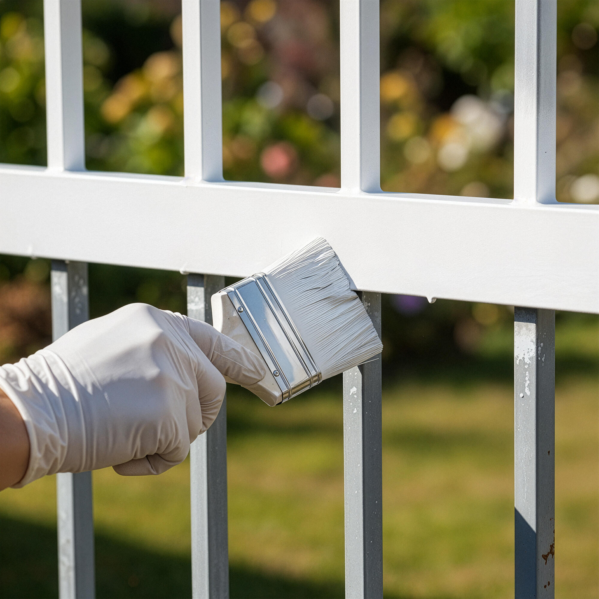 Pintura Oxiron Liso agua satinado 0,75L blanco - 6