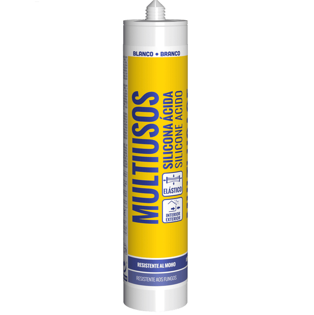 Silicona multiuso ácida QUILOSA 280 ml