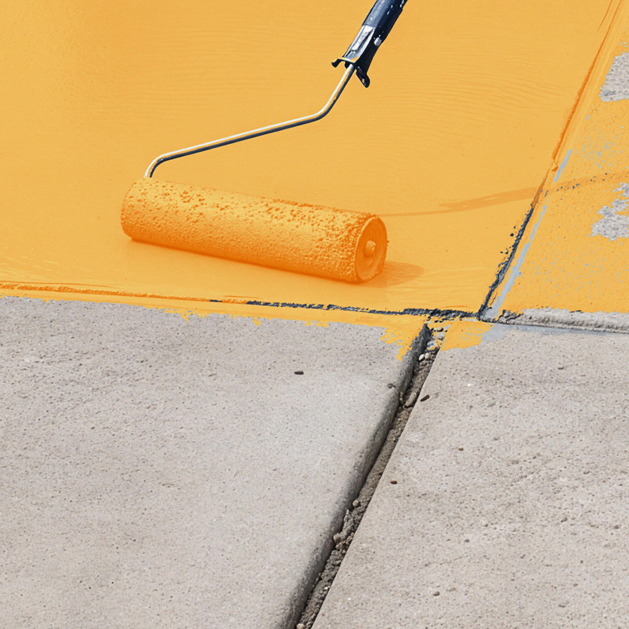 Pintura suelo color amarillo para hormigón, piedra, ladrillo MONTÓ satinado 750 ml base agua - 5