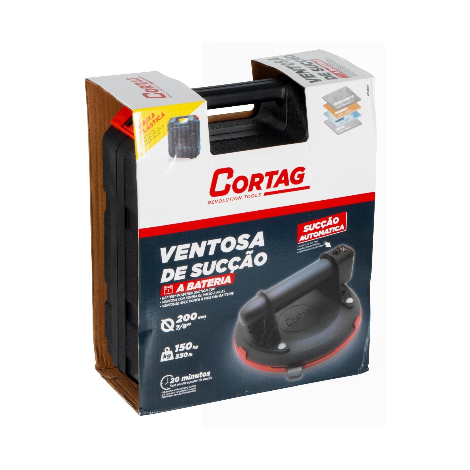 VENTOSA ALICATADOR BATERÍA 200MM CORTAG - 3