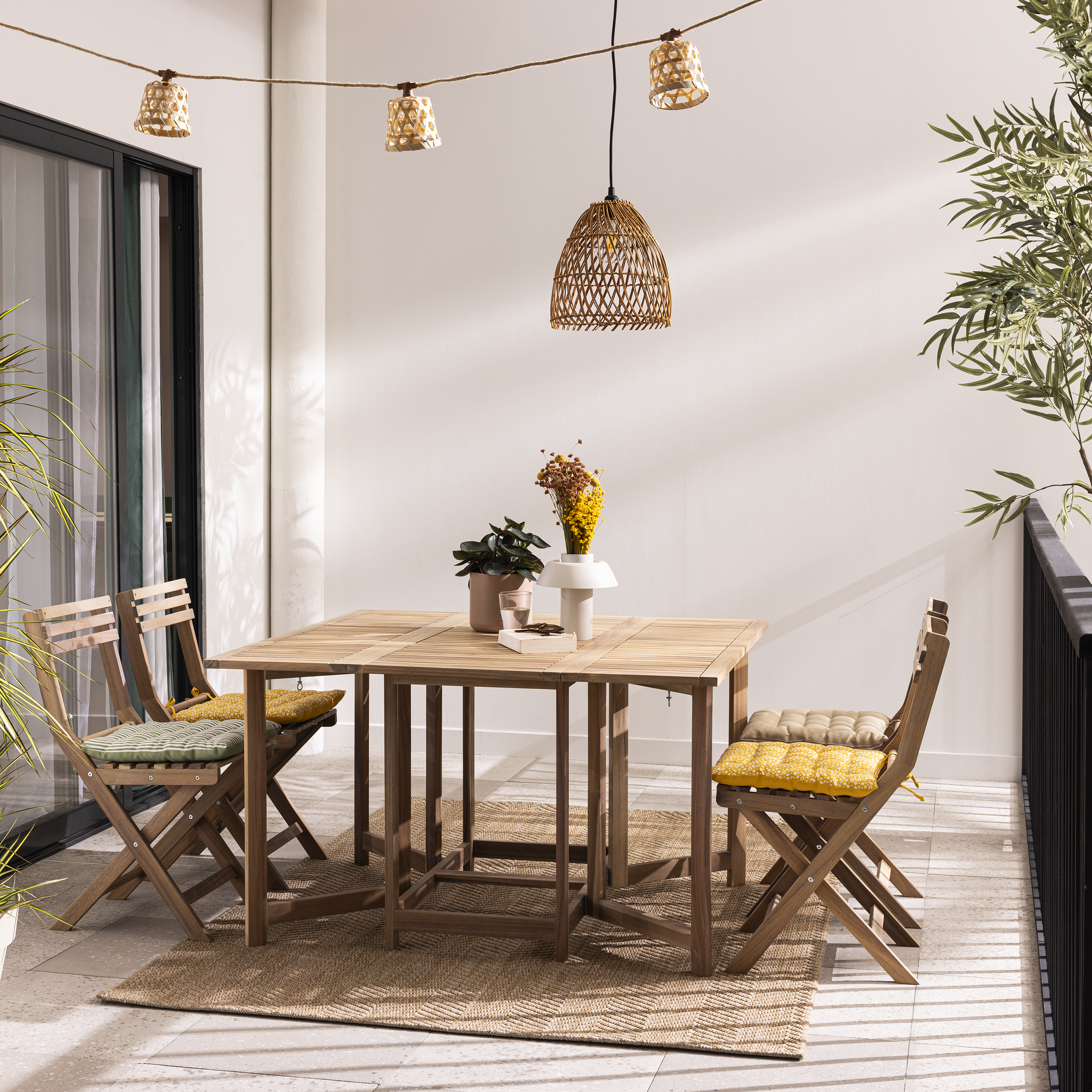 Ghirlanda solare INSPIRE Riberia , cavo 8 m - 3