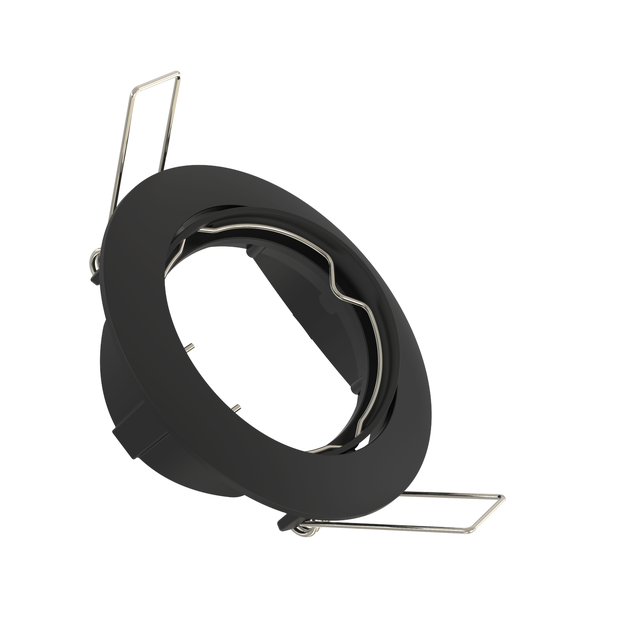 Aro para foco de encastrar sem lâmpada Clane Inspire GU10 1 luz 8,2cm preto