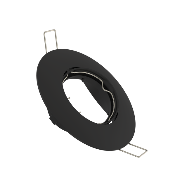 Pierścień podtynkowy Davia GU10 10.2 cm czarny IP20 Inspire