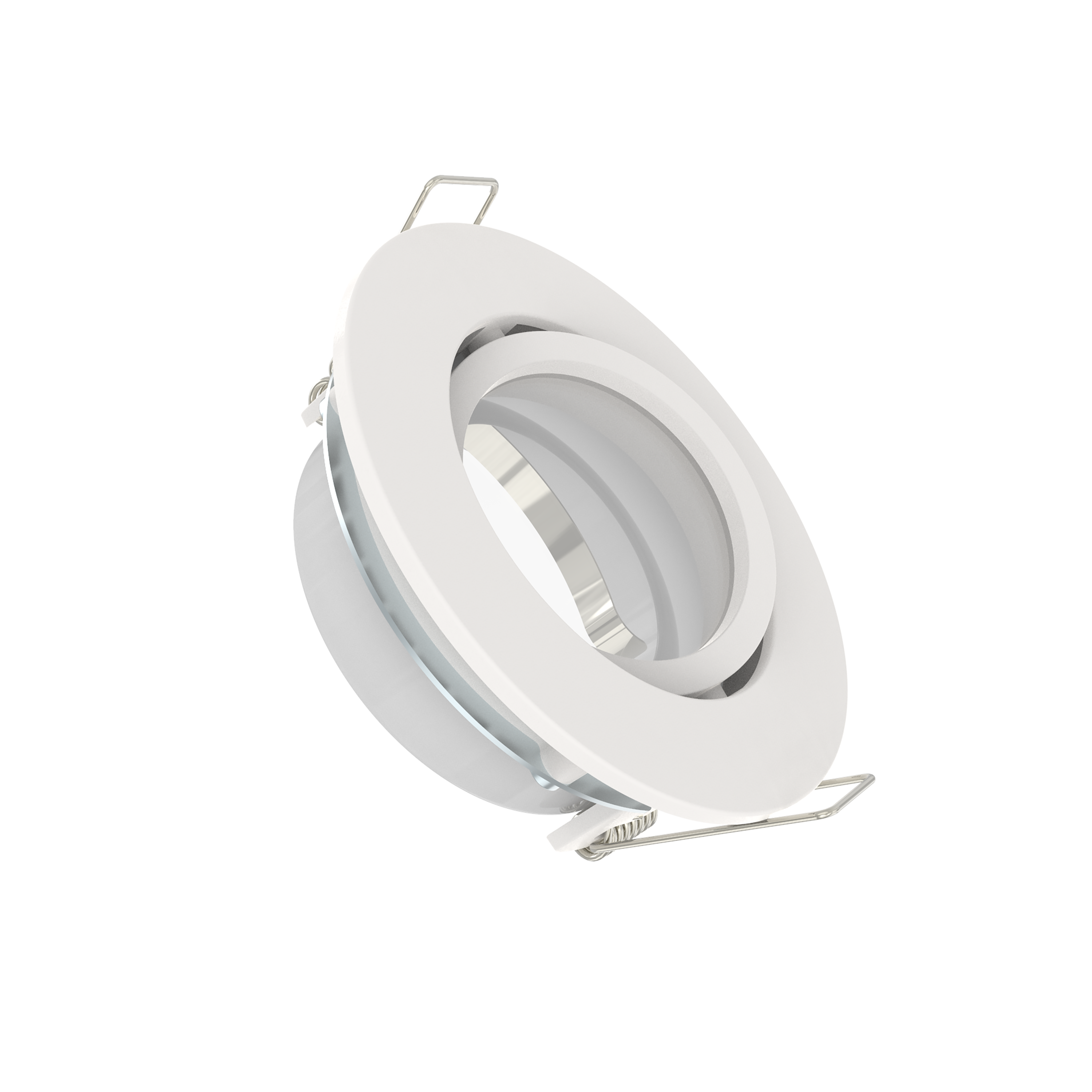 Anneau pour spot à encastrer salle de bains orientable IP44 Alitus INSPIRE blanc - 6