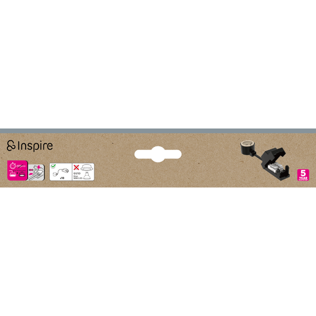 Lot 10 douilles GU10 avec connecteur rapide sans outil INSPIRE