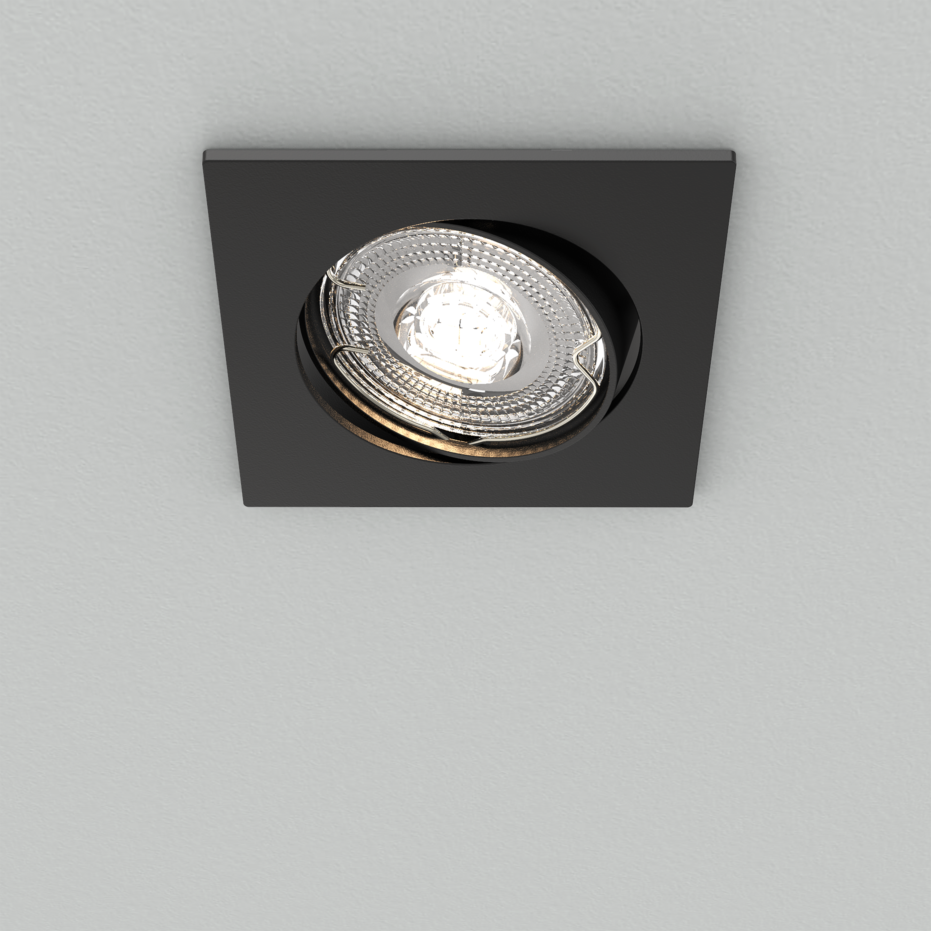 Oprawa stropowa Clane 3 szt. GU10 LED 450 lm 3.9W barwa neutralna czarna Inspire - 9