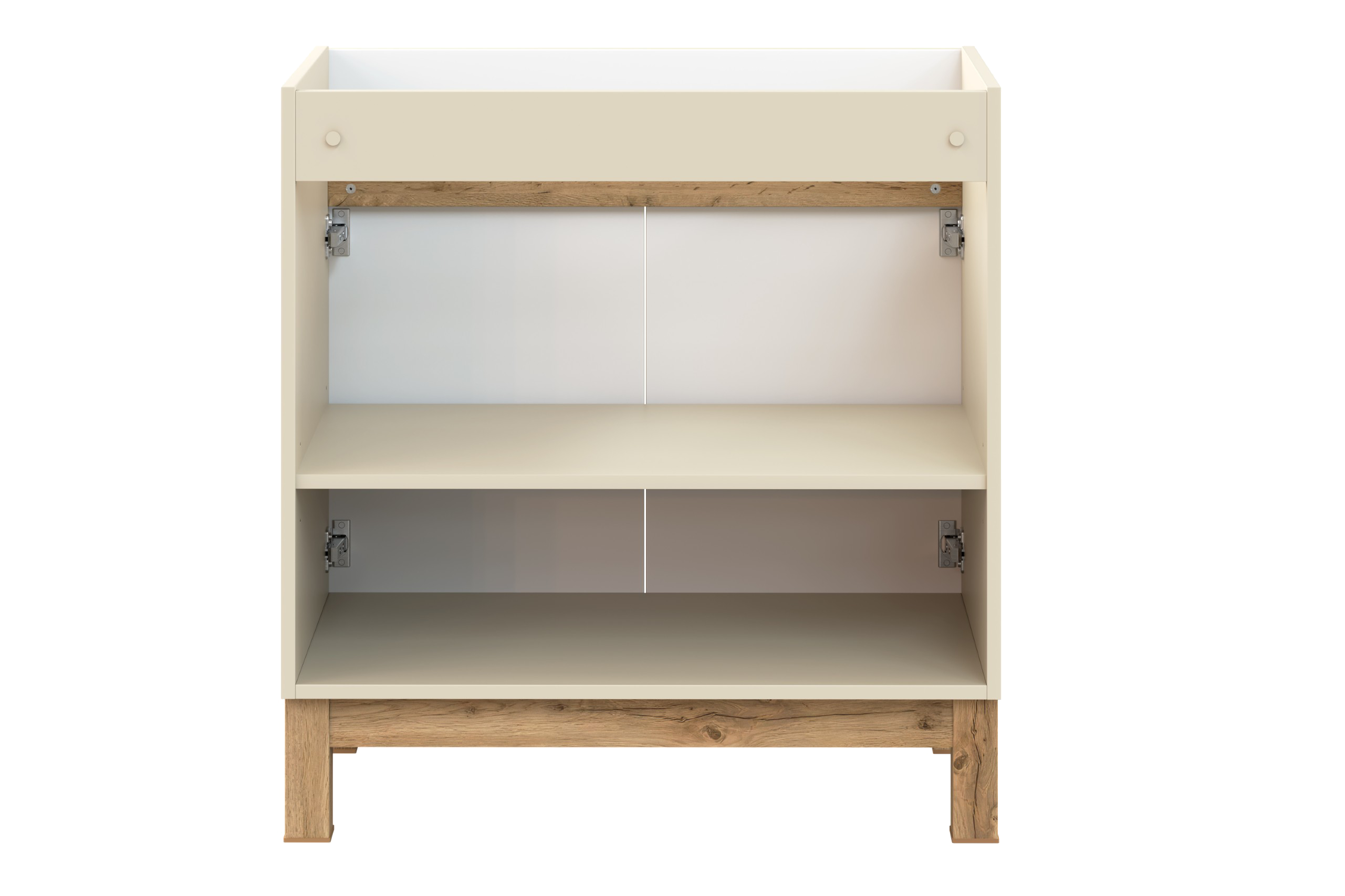 Szafka stojąca pod umywalkę Bali 80/84/46 cm 2x drzwi dąb Kaszmir - 7