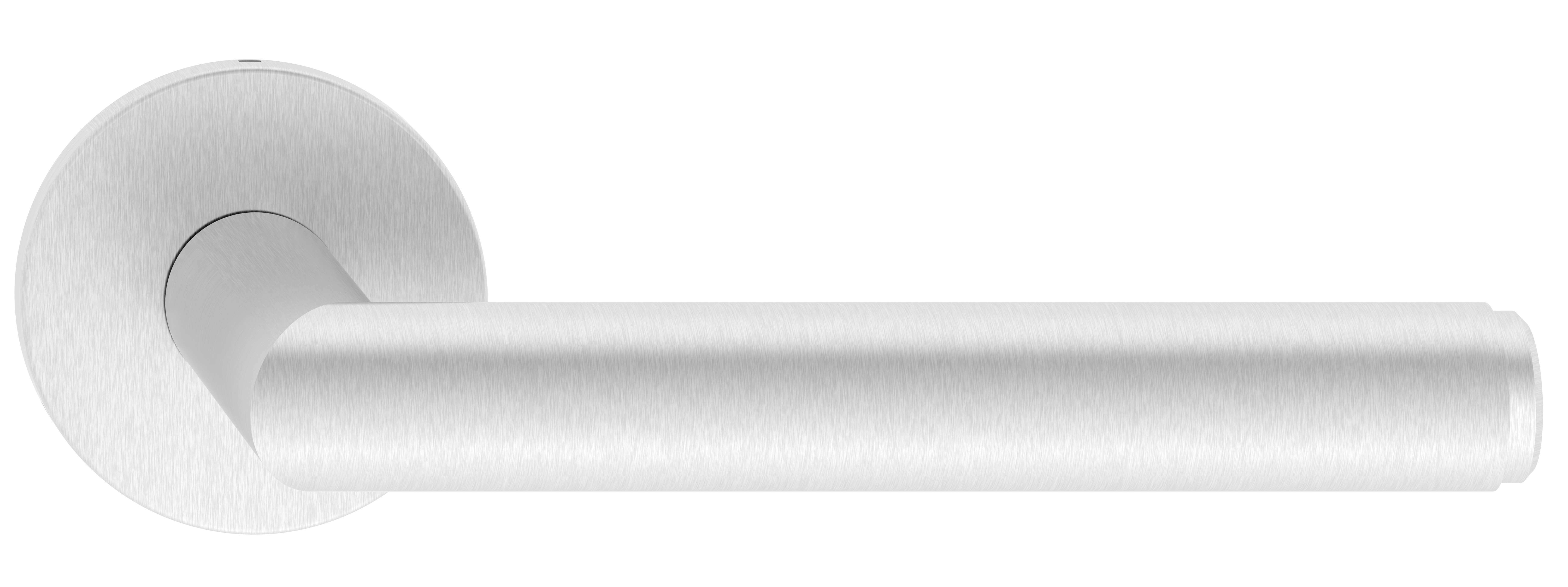 Klamka do drzwi wewnętrznych na rozecie Moderno super slim stal nierdzewna METALBUD