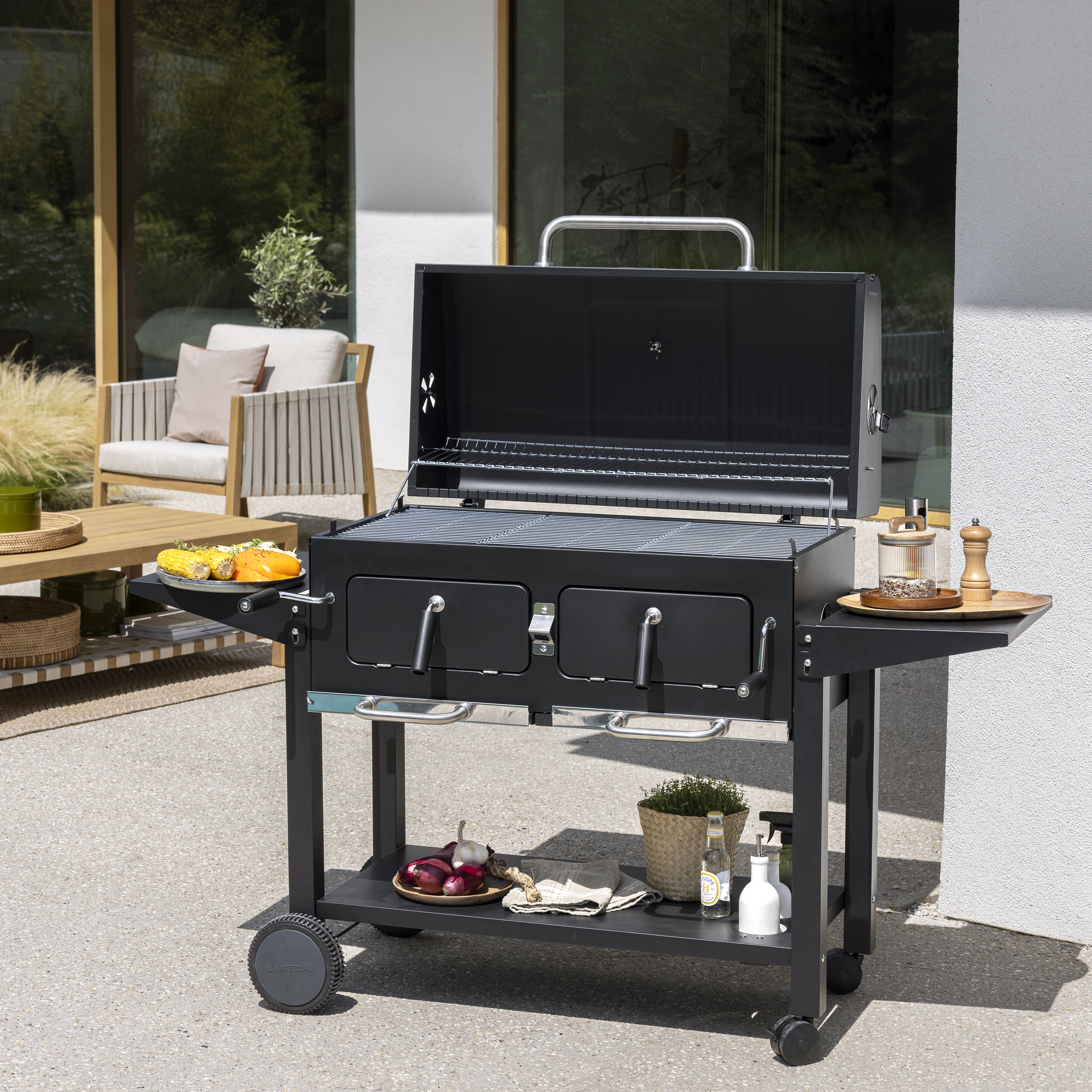 Barbecue a carbonella Centaurus King 2 NATERIAL - 3
