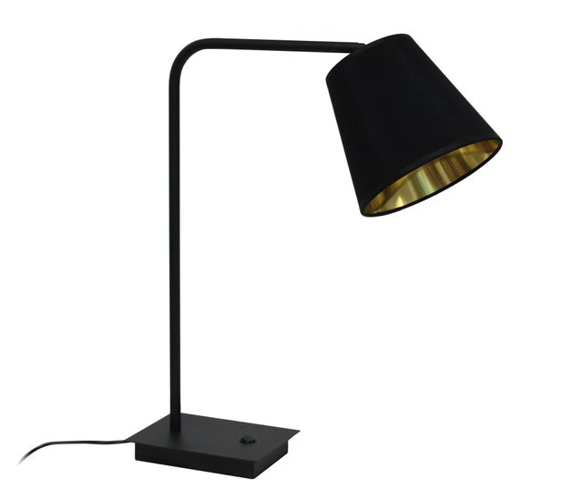 Lámpara de sobremesa de 1 luz de E27 para uso interior
