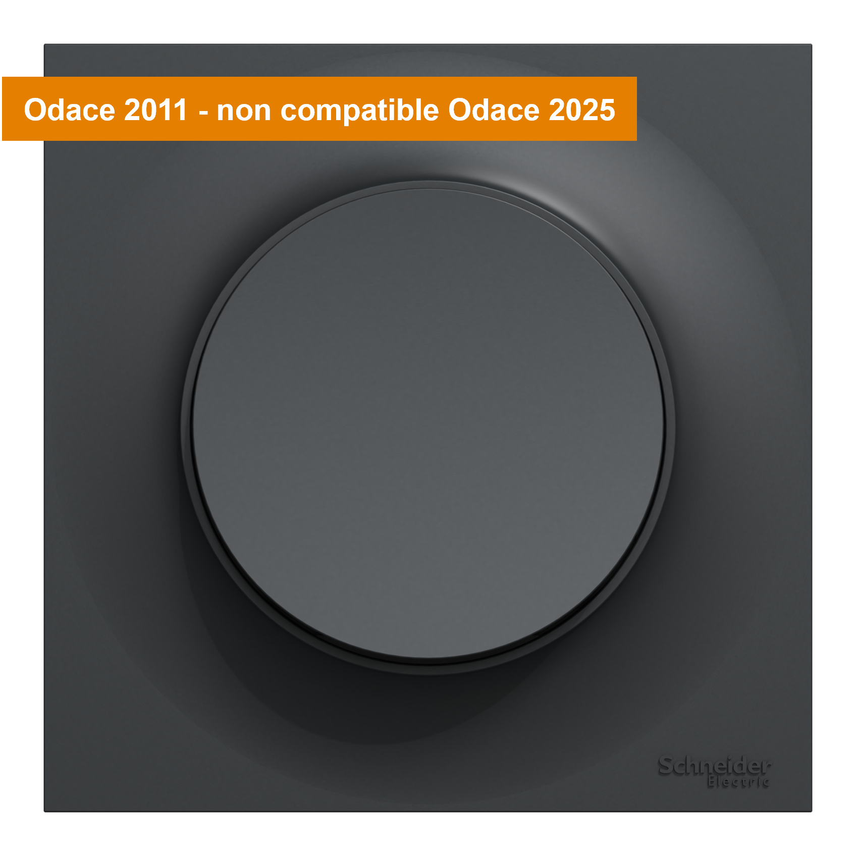 Interrupteur Va-et-vient Schneider Electric Odace Alu Avec Voyant LED, Tout Beau Tout Neuf !