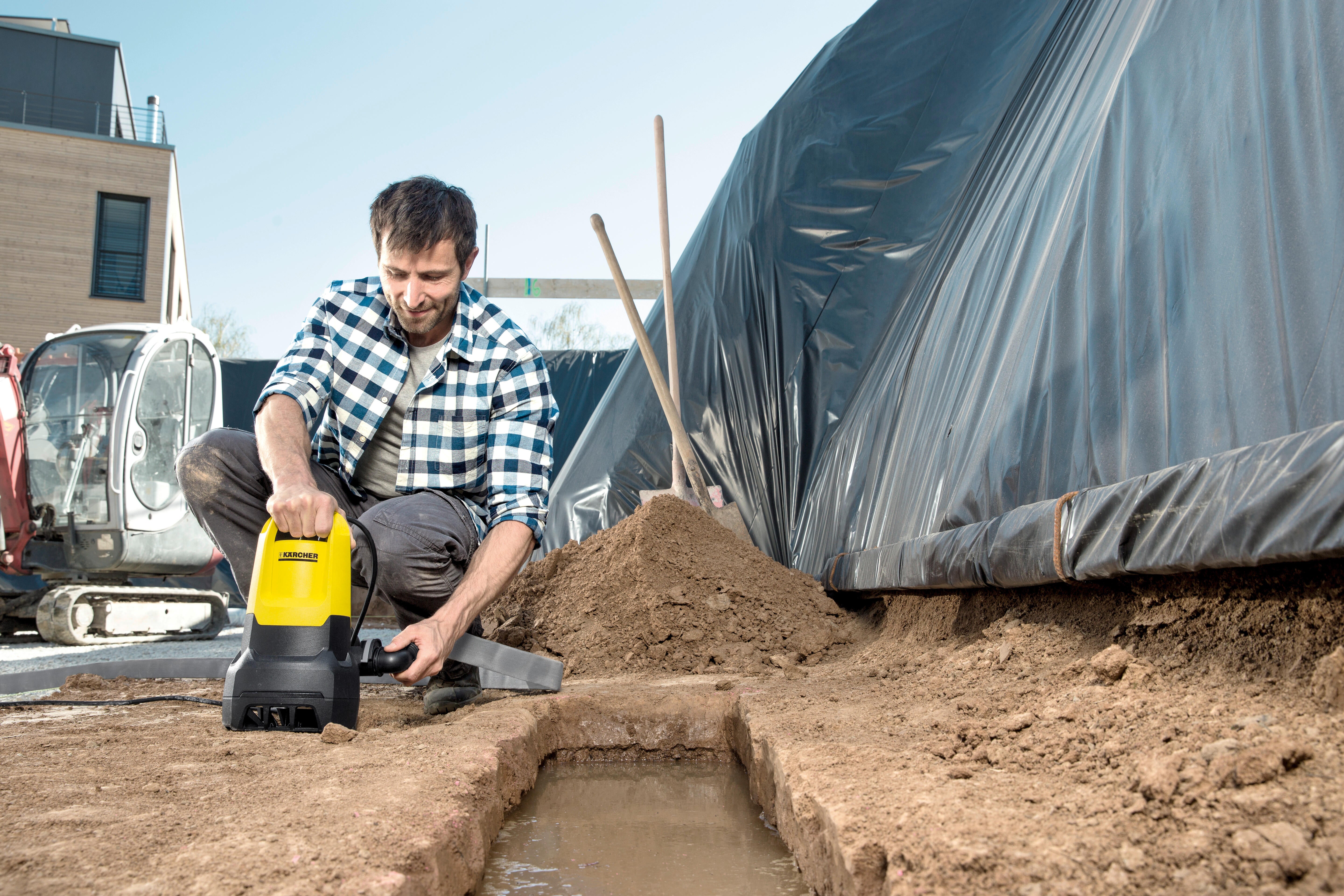Tuyau de refoulement équipé KARCHER 2.997-100.0 - 4