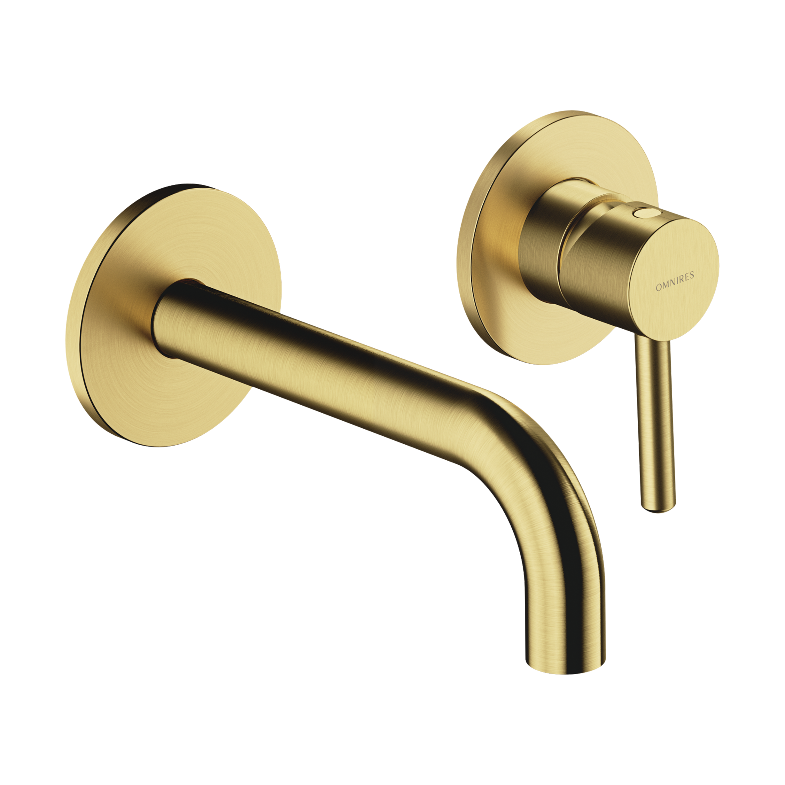 Bateria umywalkowa podtynkowa Simplon mosiądz szczotkowany Omnires