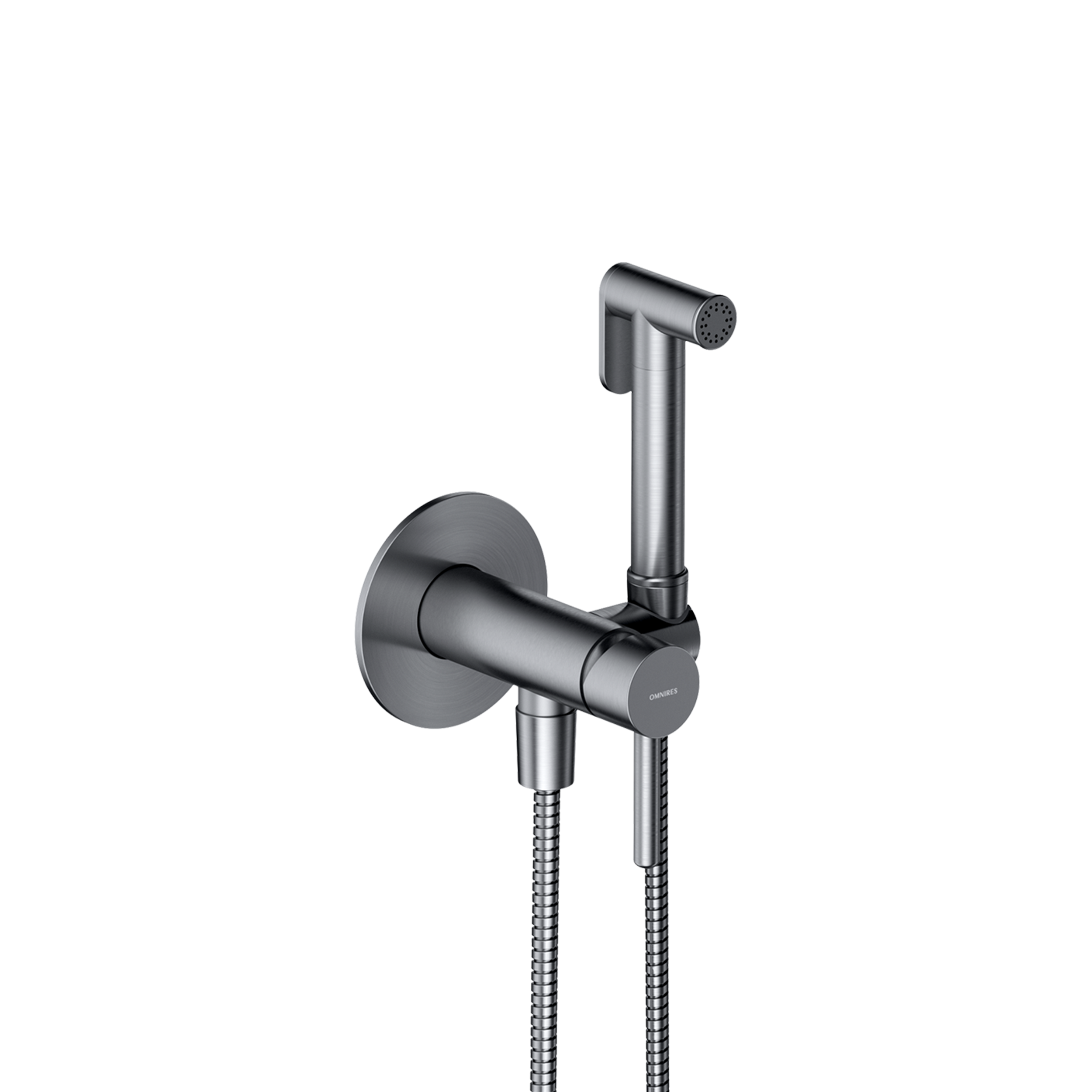 Bateria podtynkowa bidetowa Simplon nikiel szczot Omnires