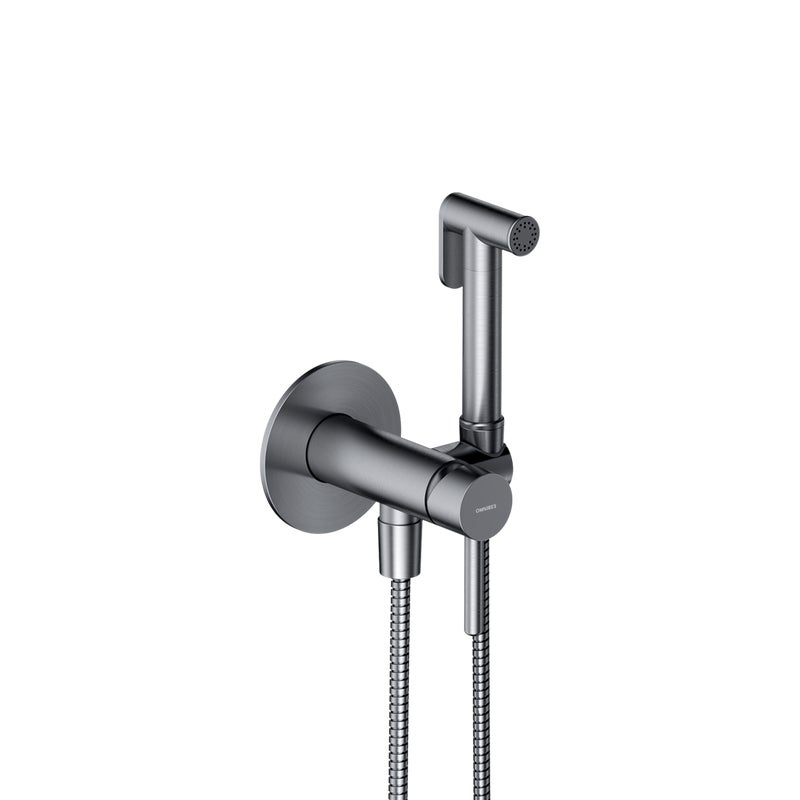 Bateria podtynkowa bidetowa Simplon nikiel szczot Omnires