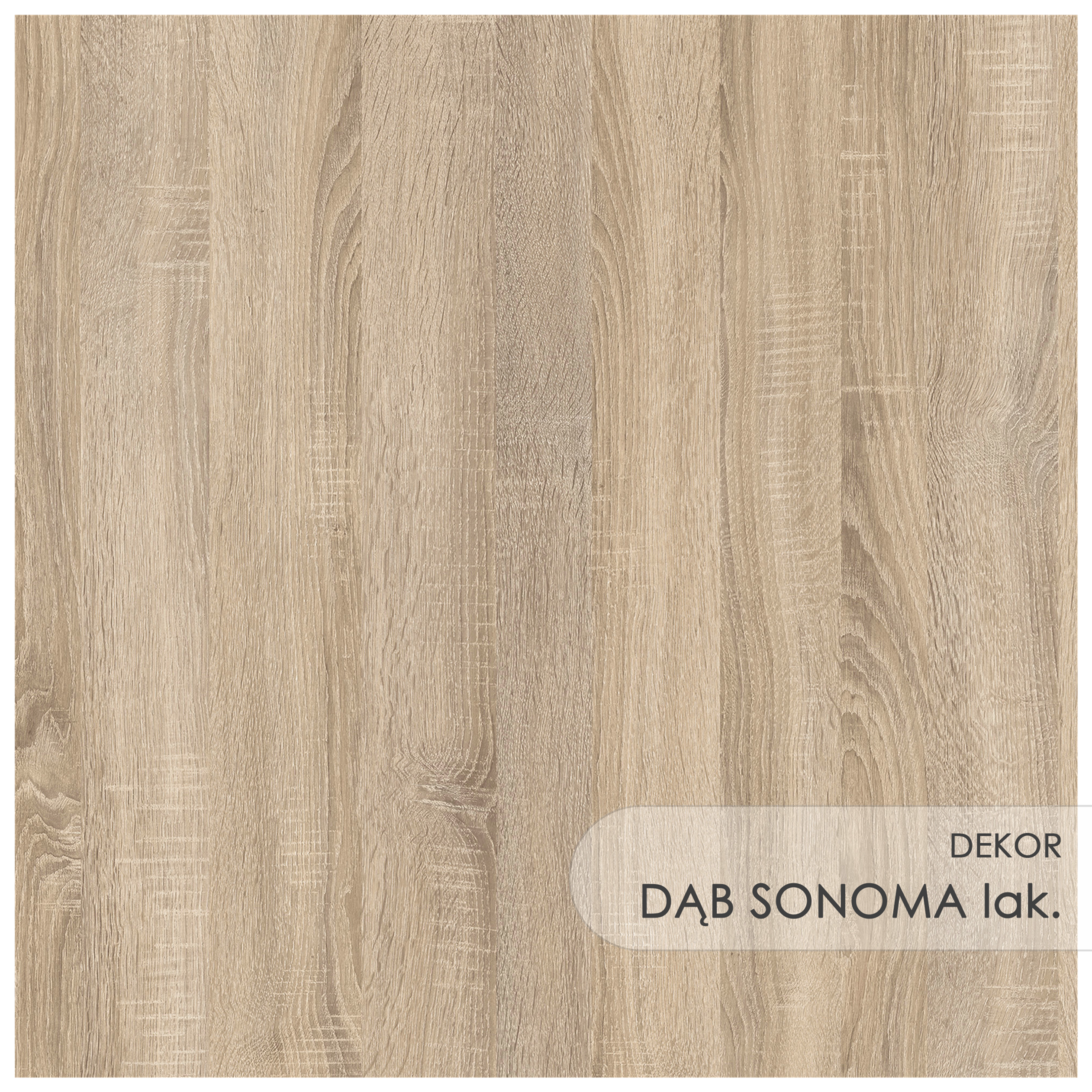 Drzwi wewnętrzne łazienkowe Zaria dąb sonoma 80 prawe z podcięciem wentylacyjnym VOSTER - 4