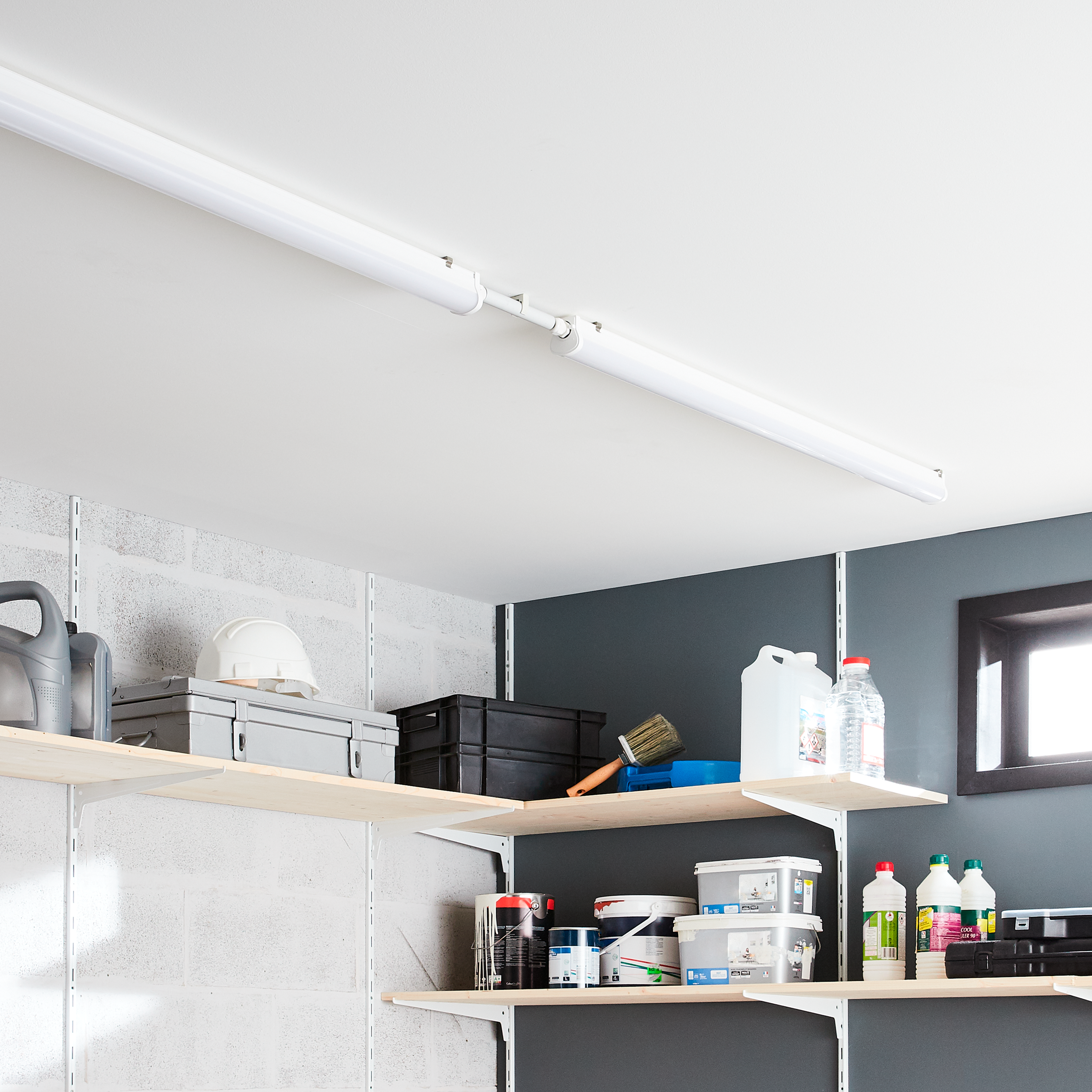 Réglette garage Led étanche L.115,1 cm 6000 lm blanc neutre Dorni INSPIRE - 3