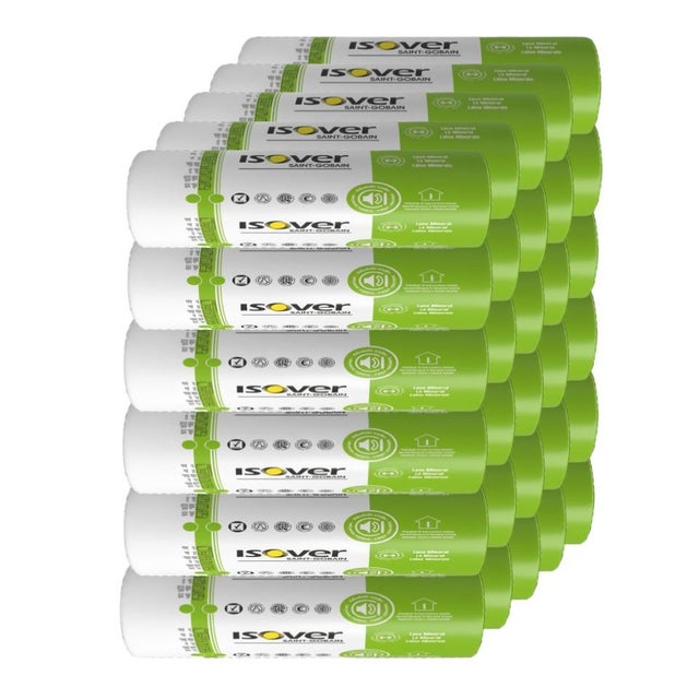 Palé 30uds (306m2) DRYWALL 37 Espesor: 60mm 8,5x0,4m R=1,62