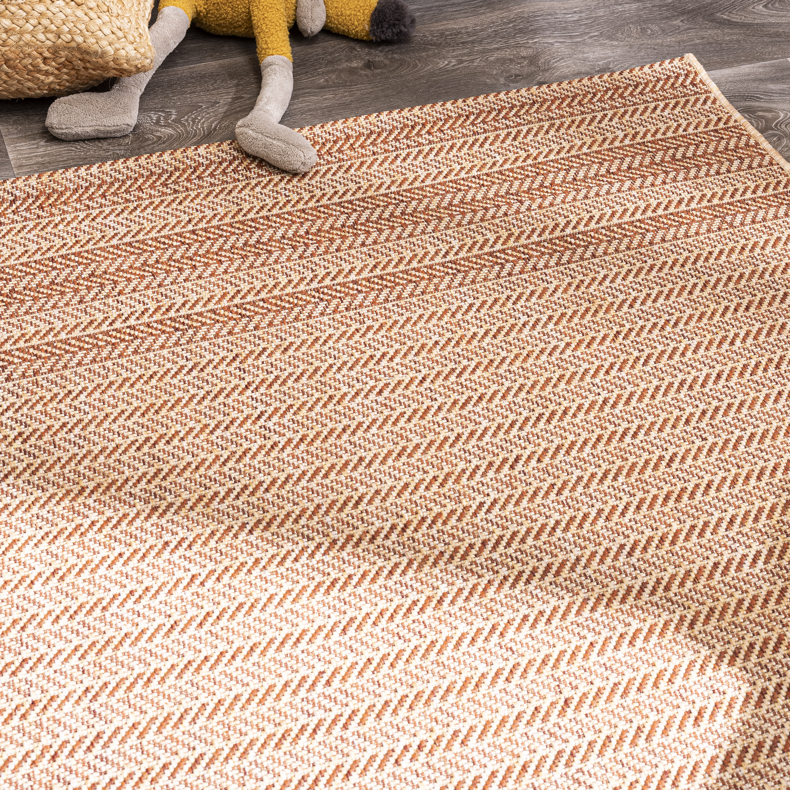 Tapete liso Tinto 120x170cm laranja Inspire - 4