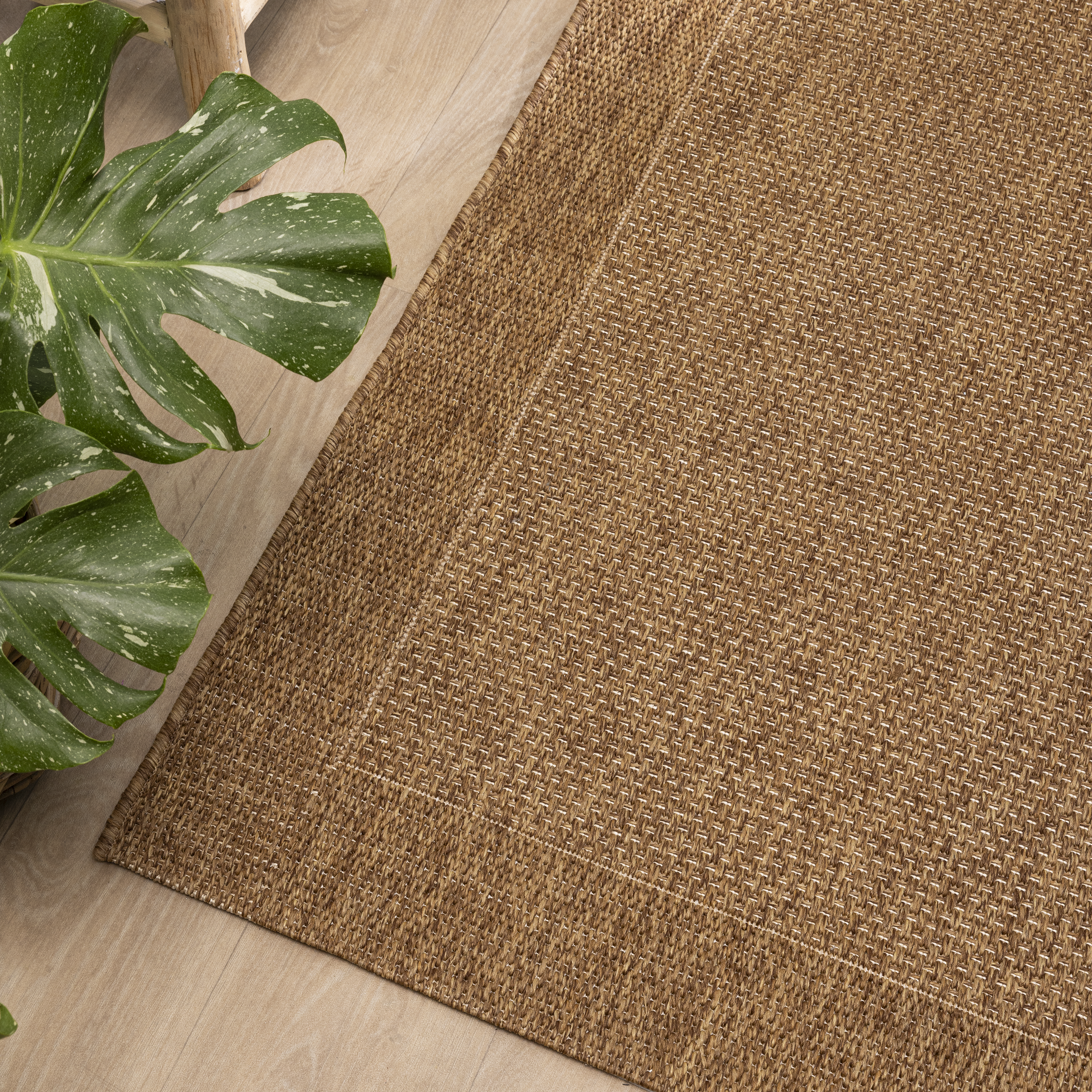 Tapete liso Emma 80x150cm castanho Inspire - 3