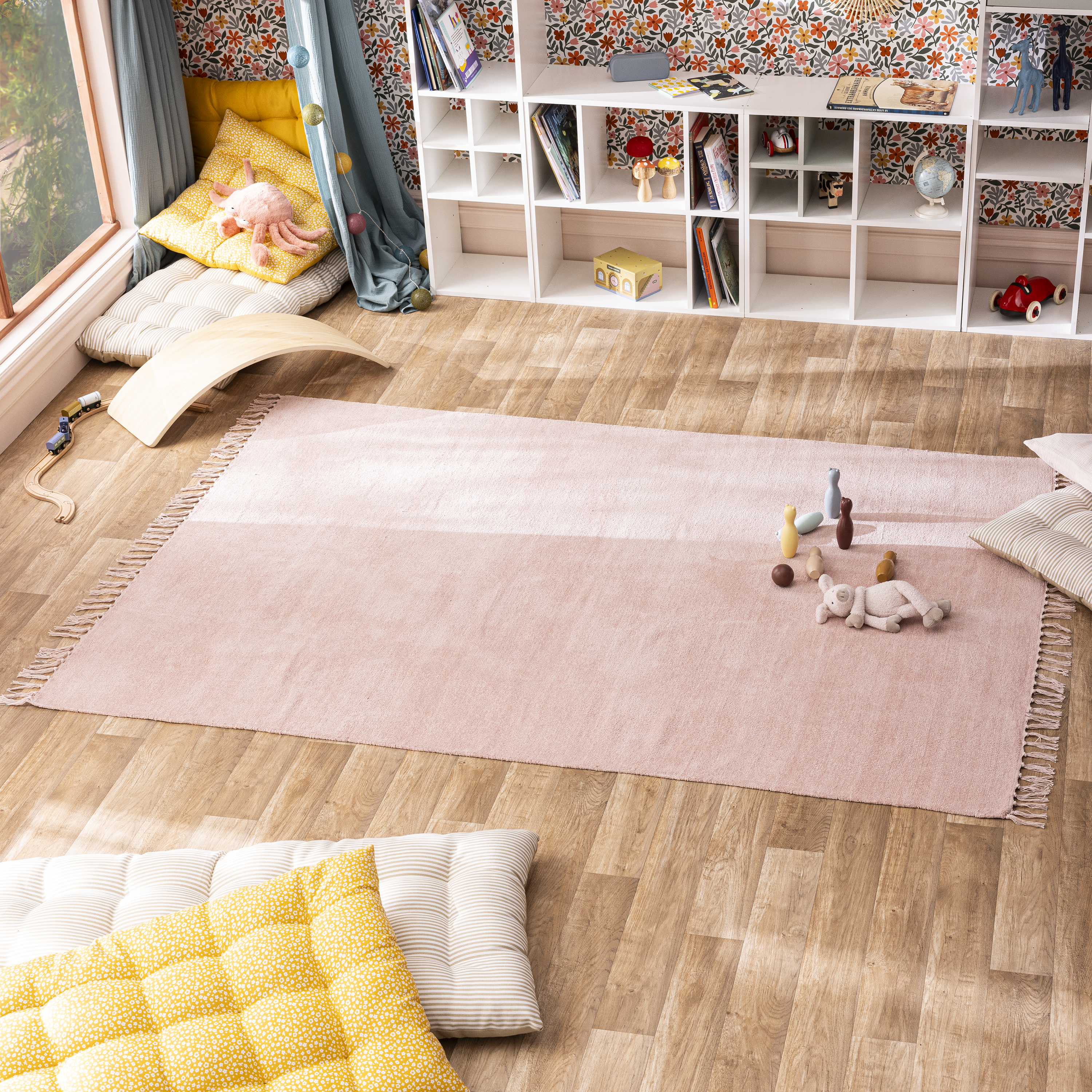 Tapete liso Manoa 160x230cm rosa Inspire - 3