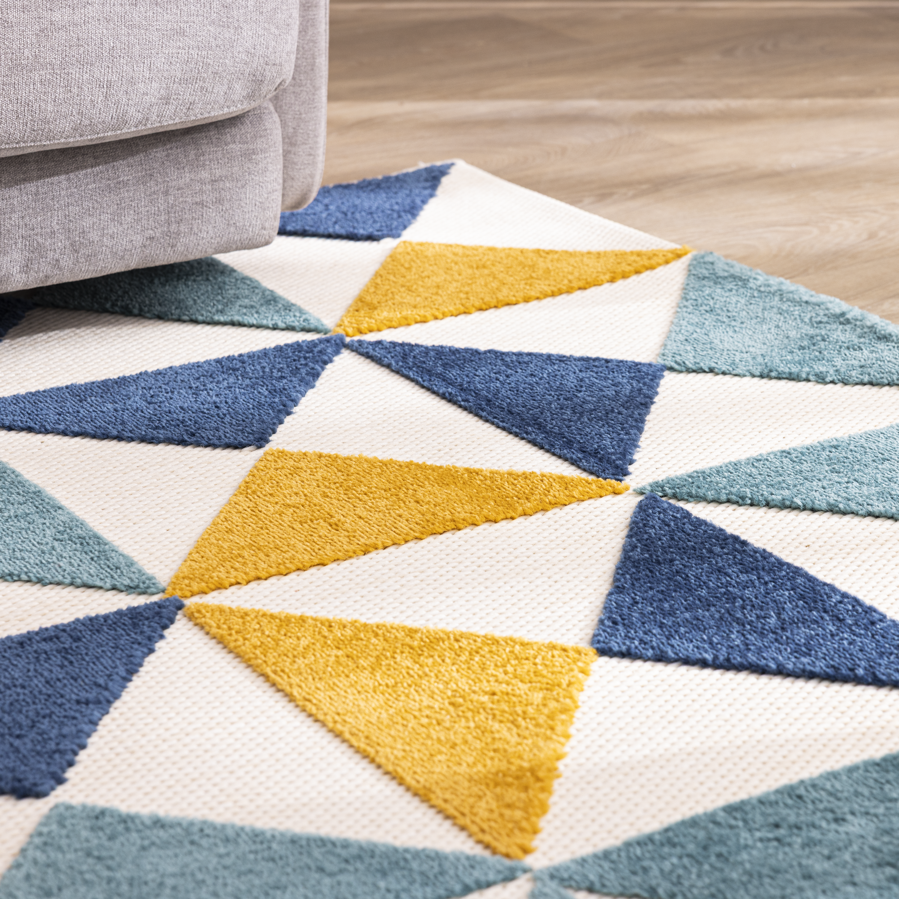 Tapete geométrico Riga 160x230cm multicor Inspire - 6