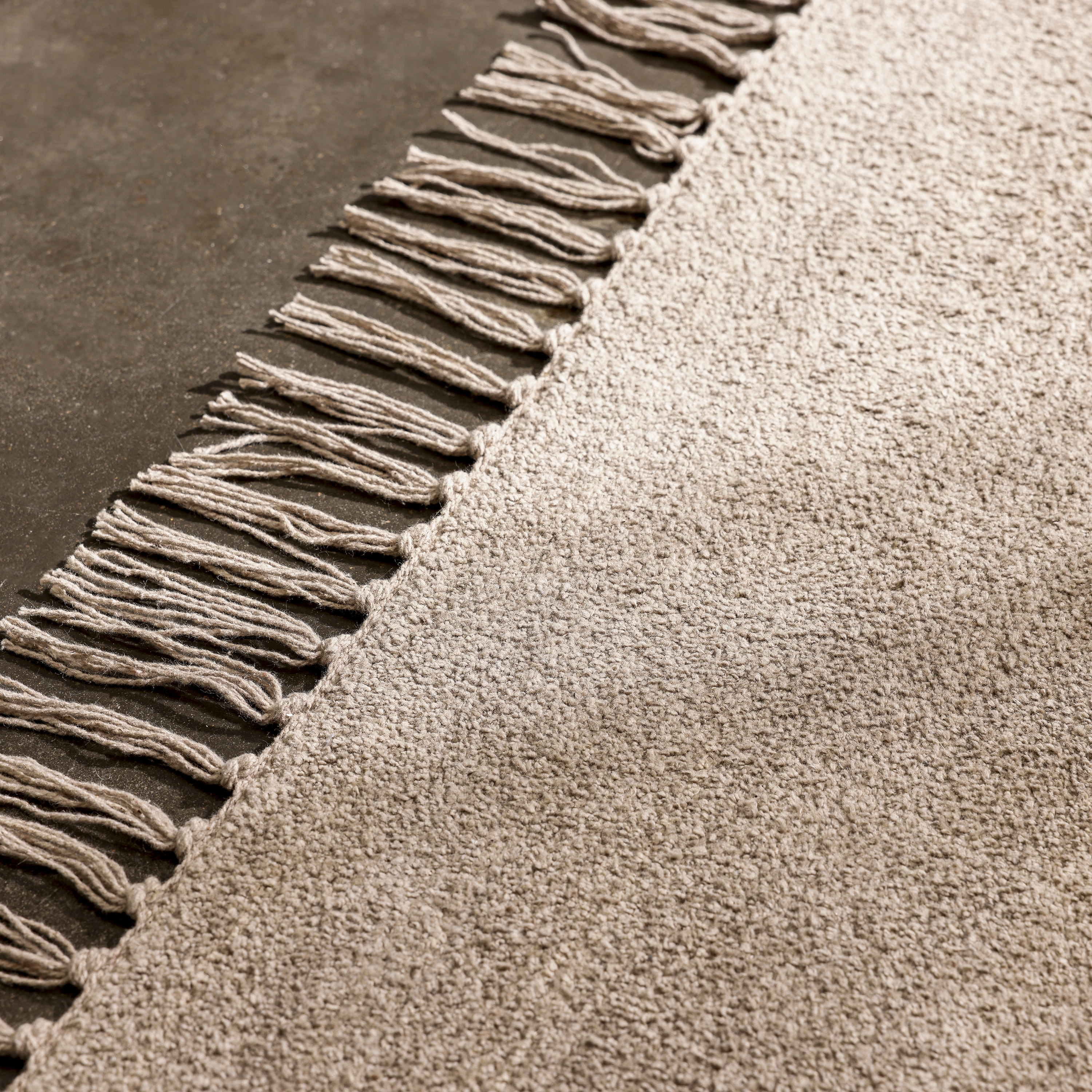 Tapete liso Manoa 160x230cm castanho Inspire - 4