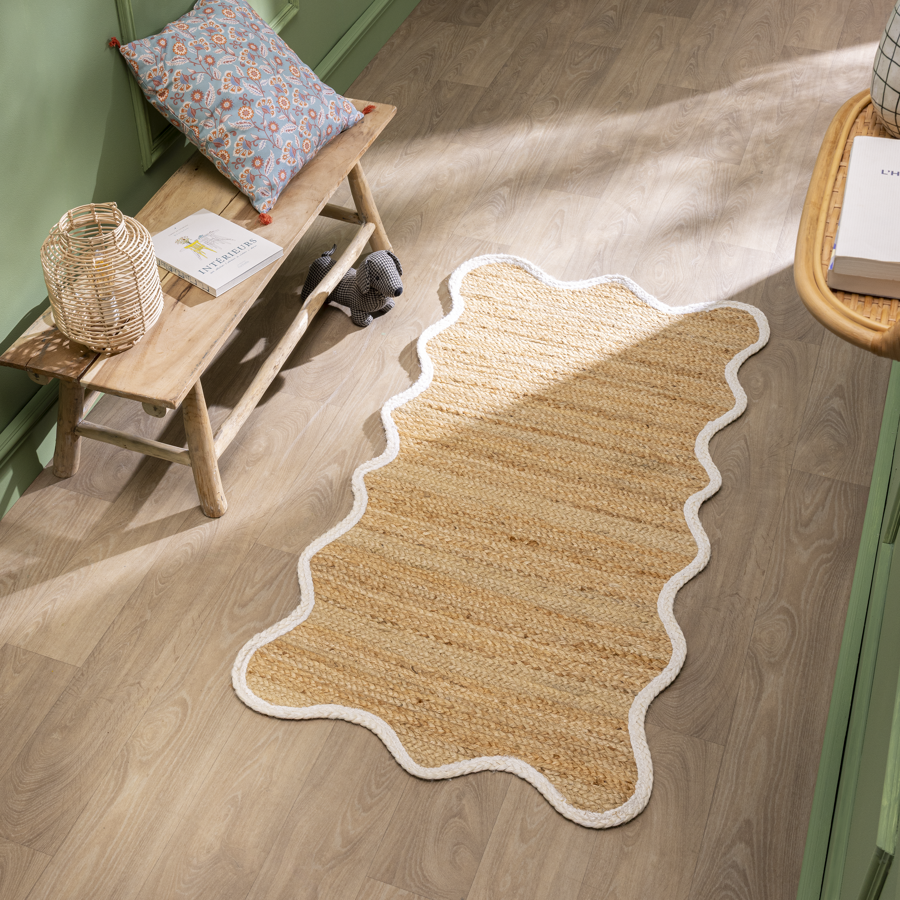 Tapete corredor Pop 80x150cm bege Inspire - 3